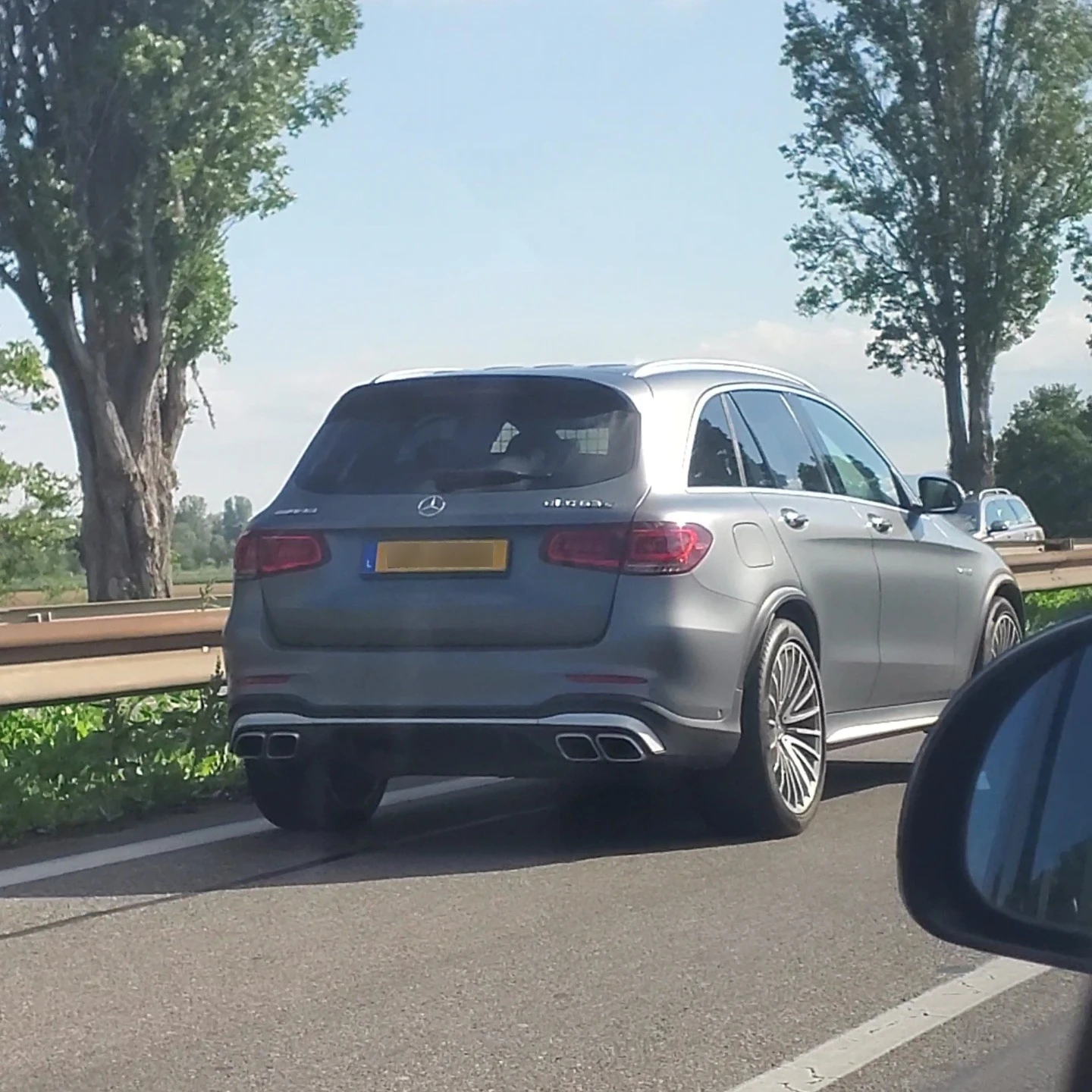 Mercedes GLC63S AMG spotted in Guémar, France