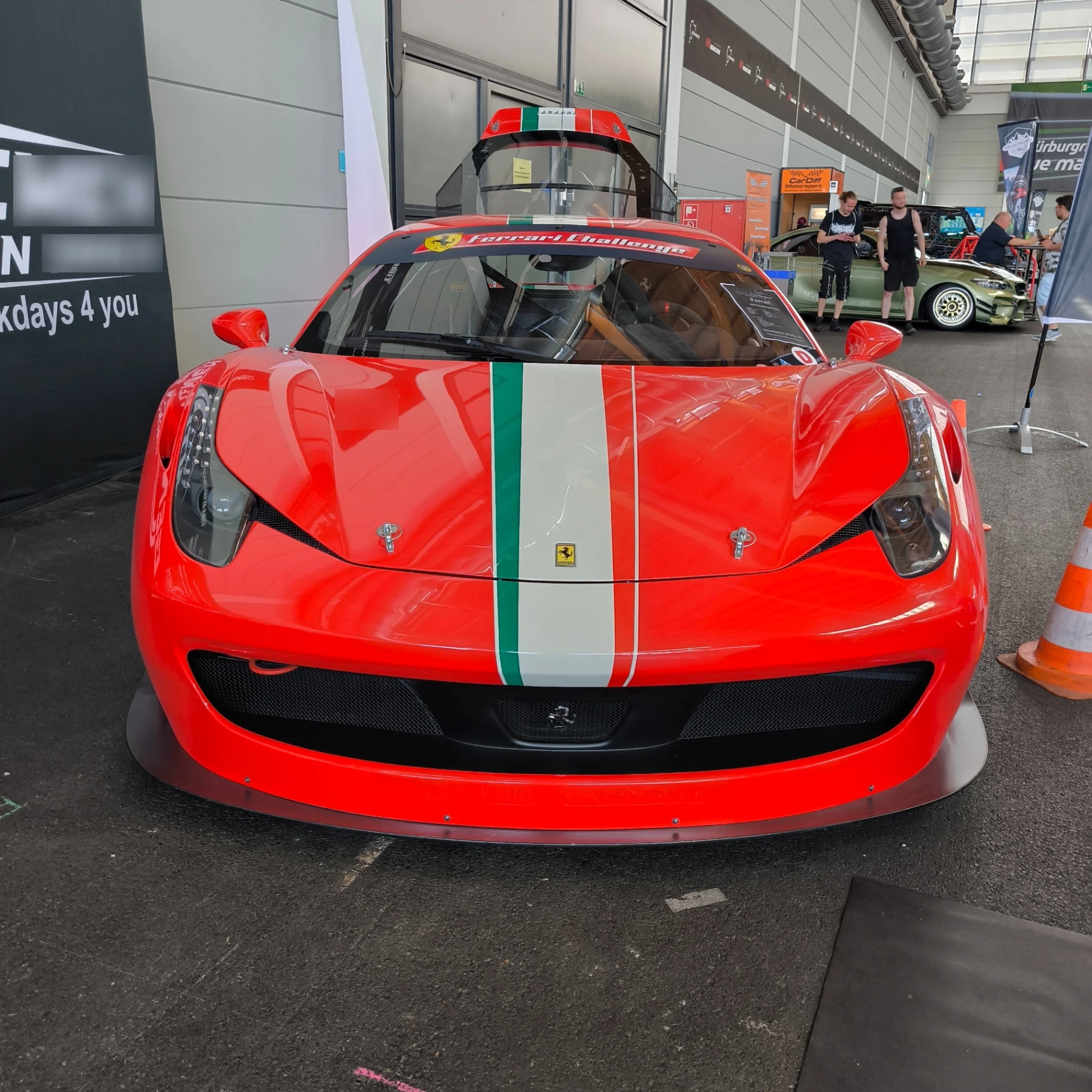 Ferrari 458 Challenge spotted in Friedrichshafen, Germany