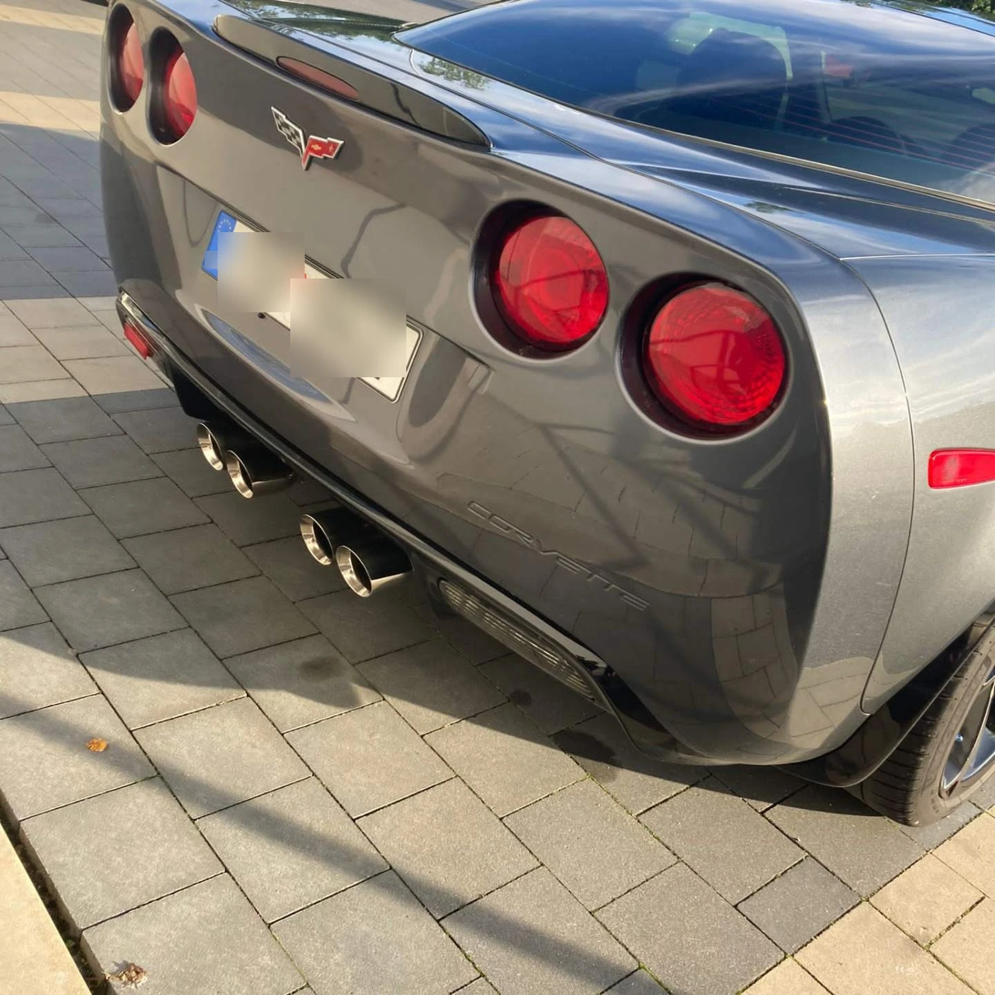 Chevrolet Corvette C6 spotted in Prachatice, Česko