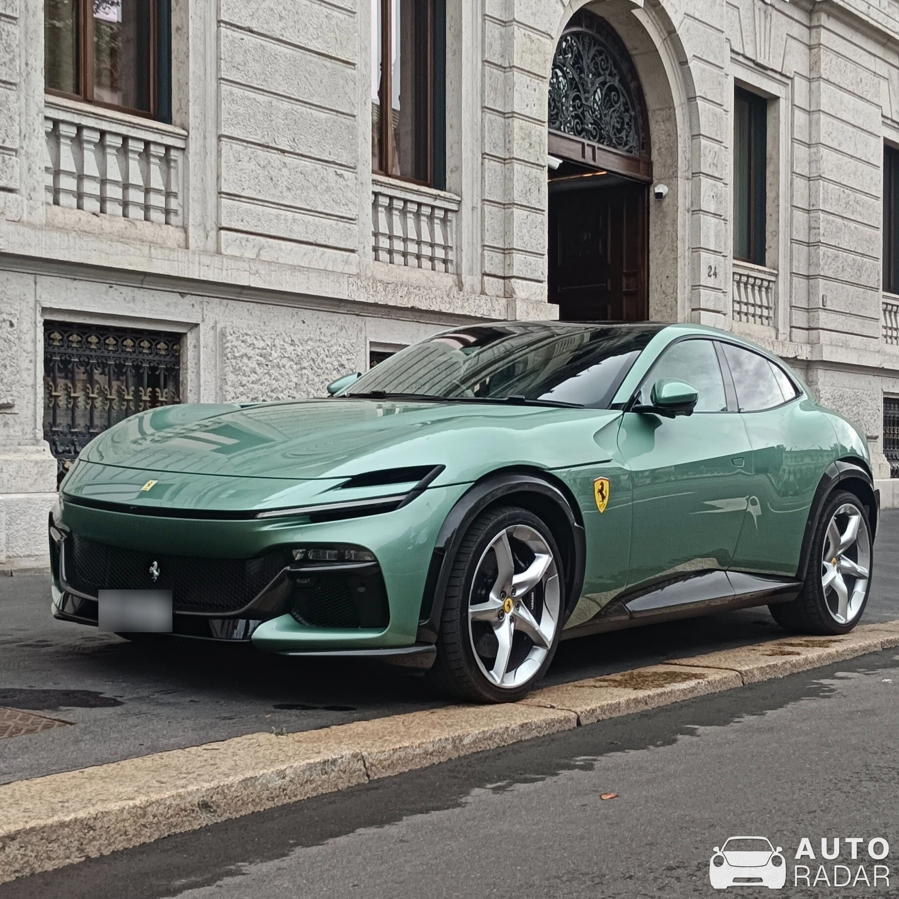 Ferrari Purosangue spotted in Milano, Italy