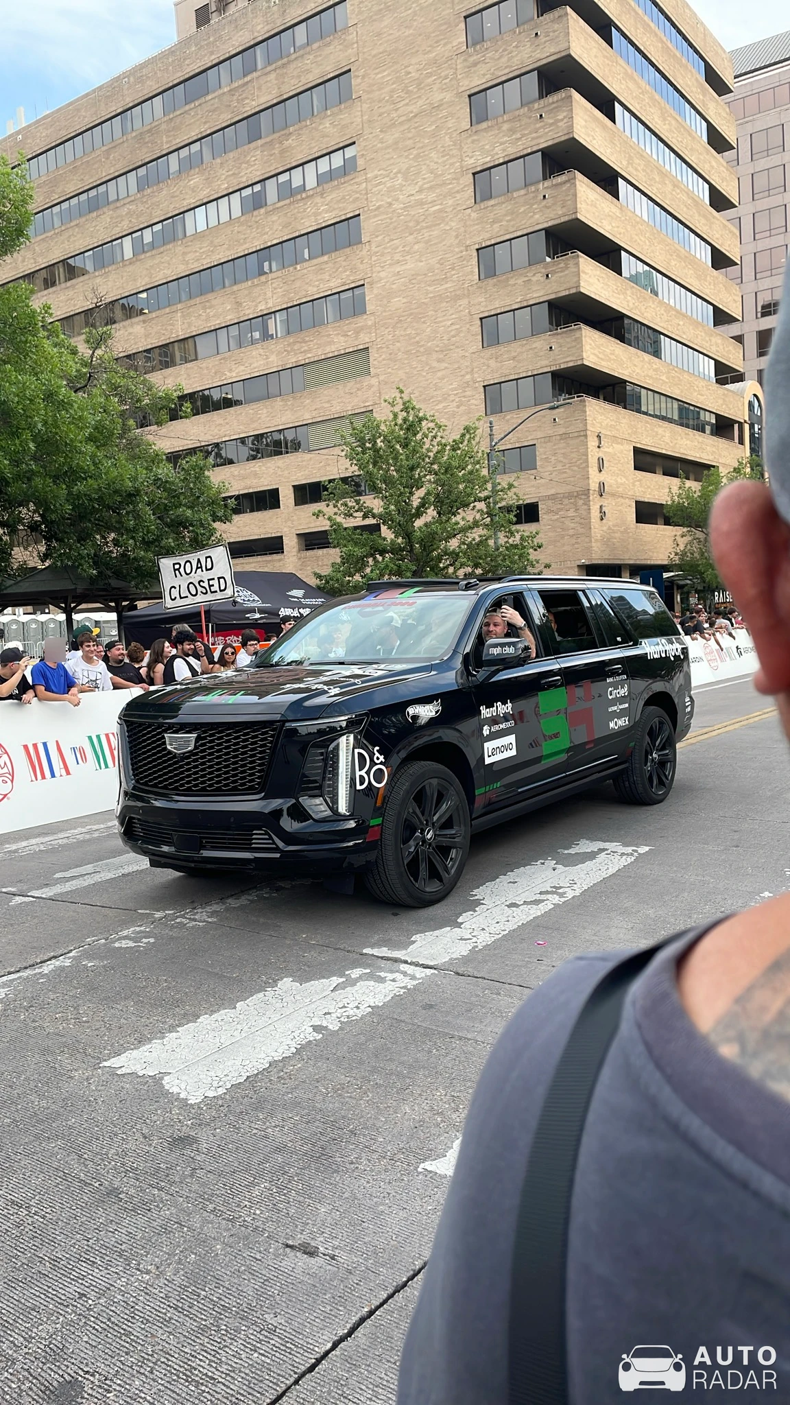 Cadillac Escalade-V spotted in Austin