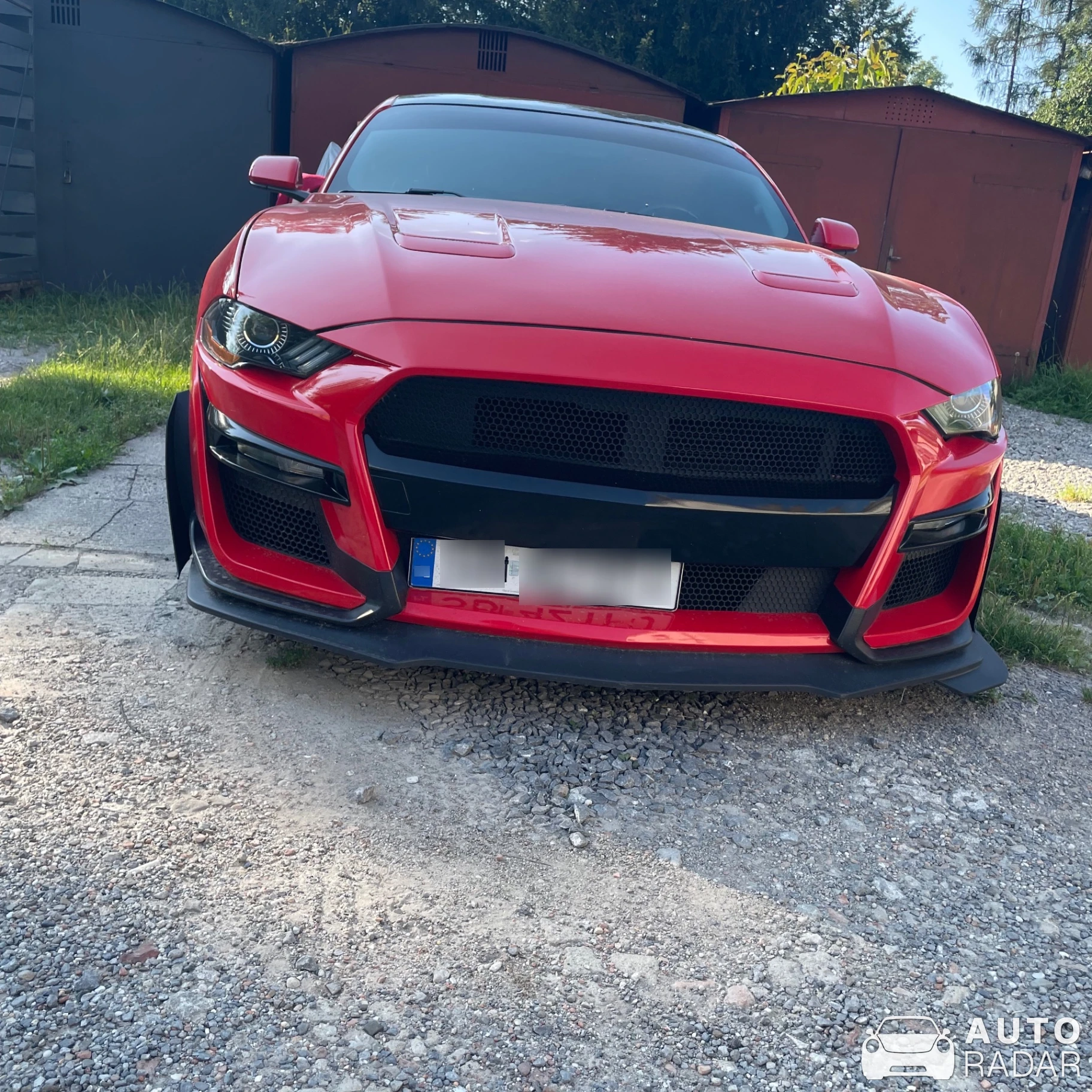 Ford Mustang GT spotted in Bielsko-Biała, Polska
