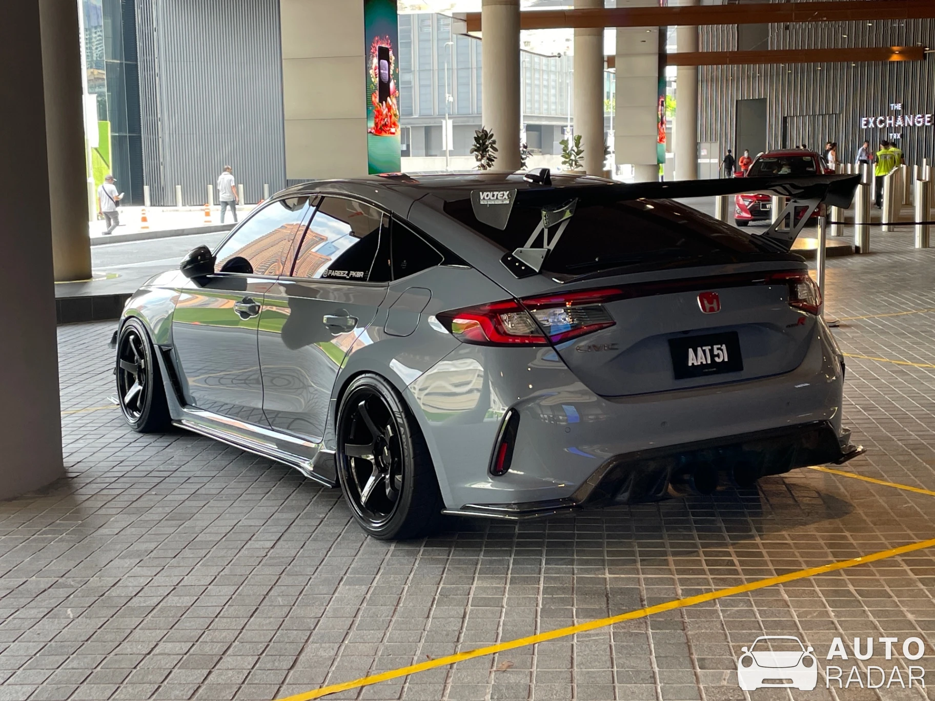 Honda Civic Type-R 2023 spotted in Kuala Lumpur, Malaysia