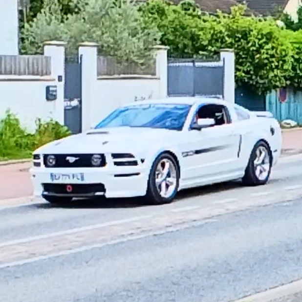 Ford Mustang GT California Special spotted in Villiers-Saint-Fréderic, France