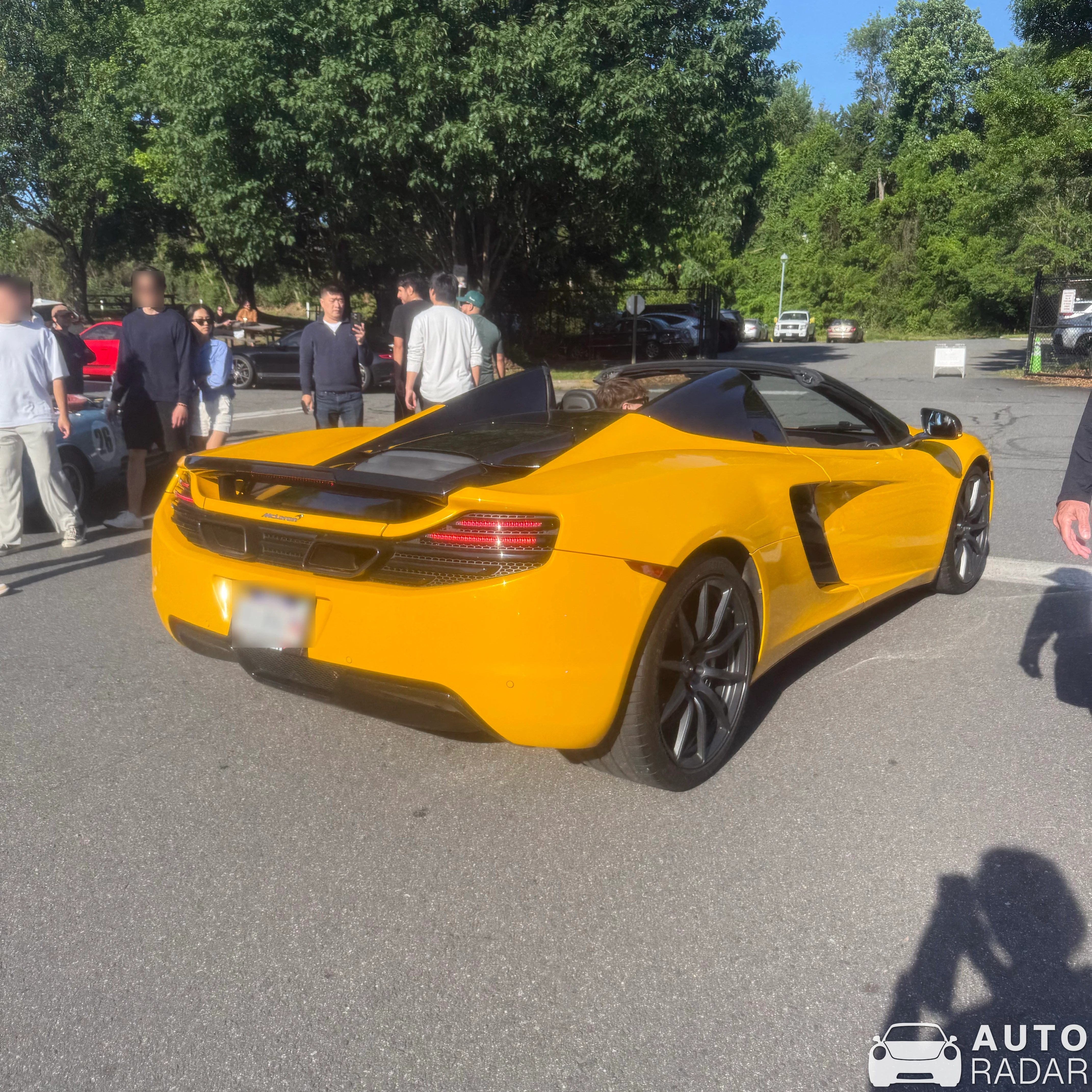 McLaren 12C Spider Vorsteiner MP4-VX spotted in Great Falls