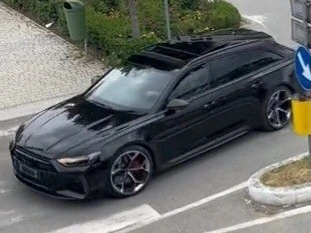 Audi RS6 Avant spotted in Rrogozhinë, Albania