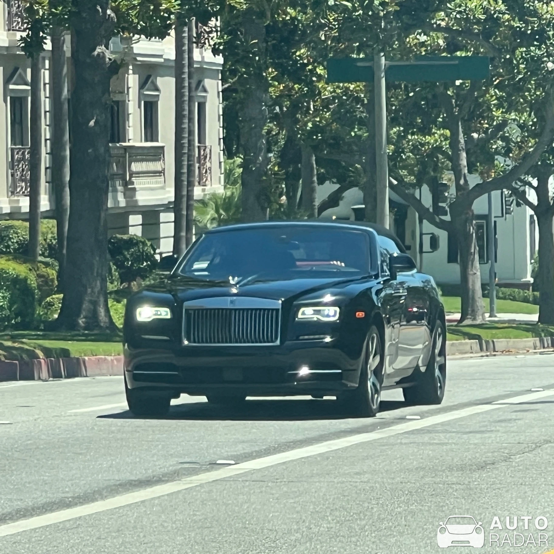 Rolls-Royce Dawn spotted in Beverly Hills, United States