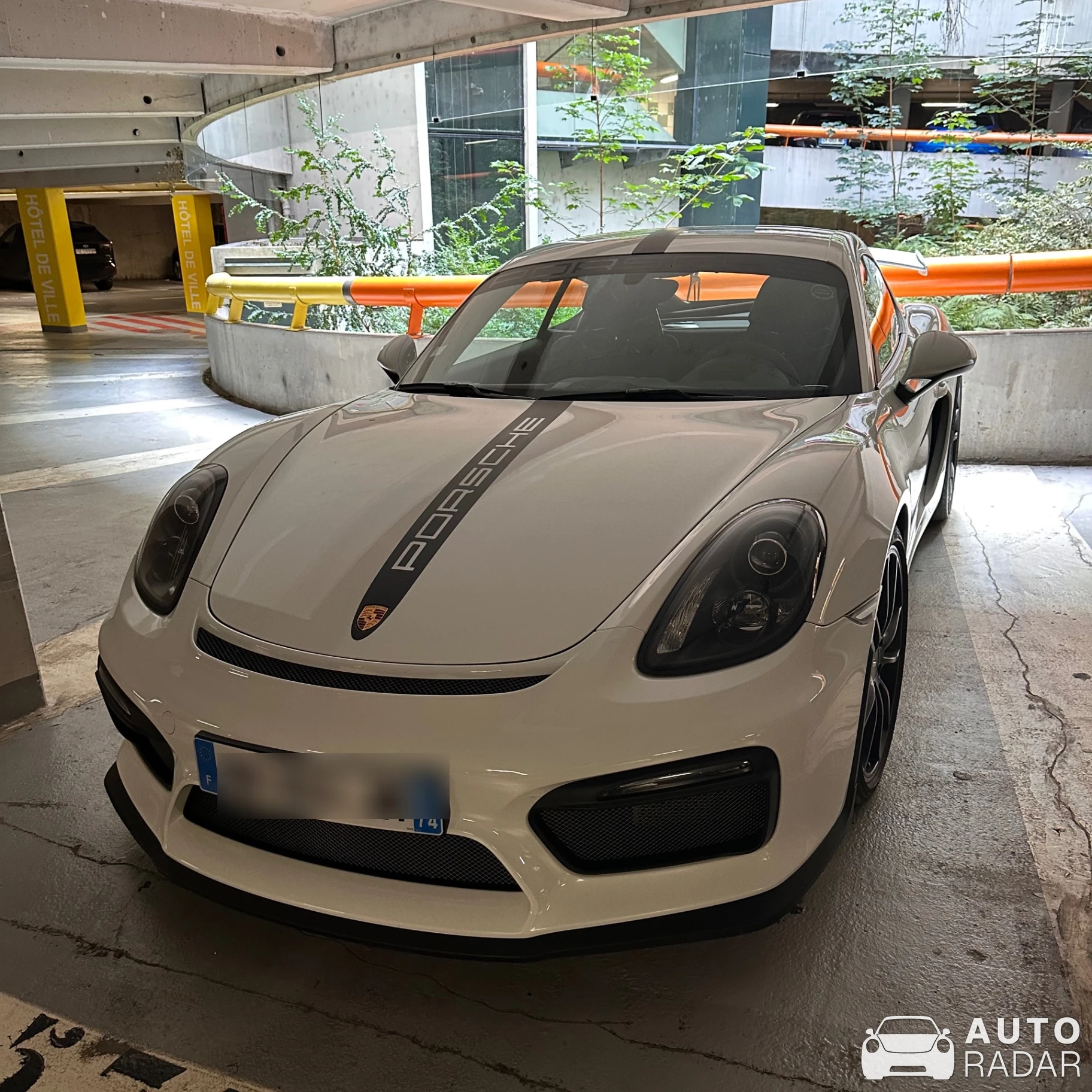Porsche 981 Cayman GT4 spotted in Annecy, France