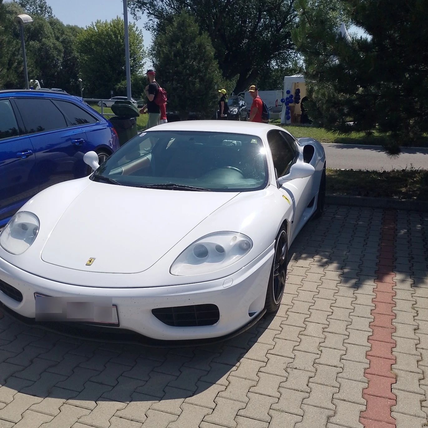 Ferrari 360 Modena spotted in Orechová Potôň, Slovensko