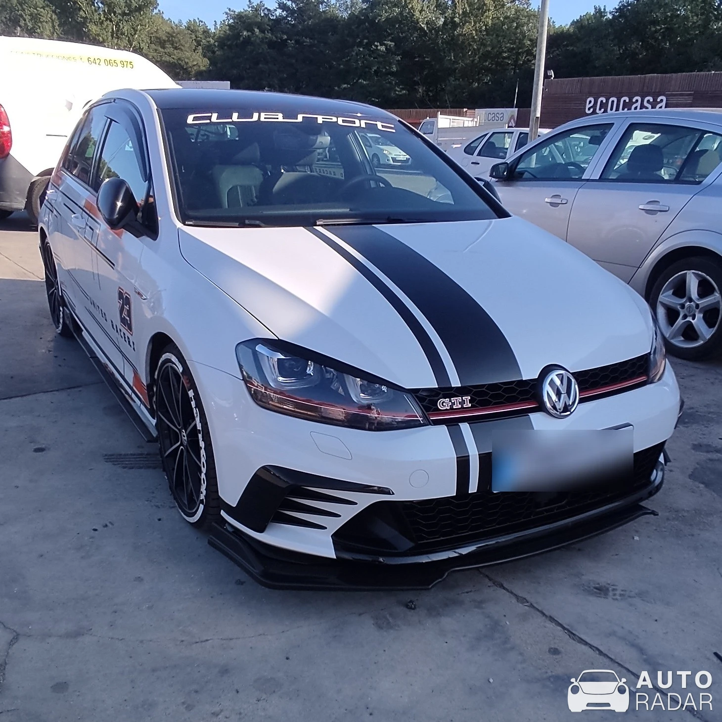 Volkswagen Golf GTI spotted in Vidreres, Spain