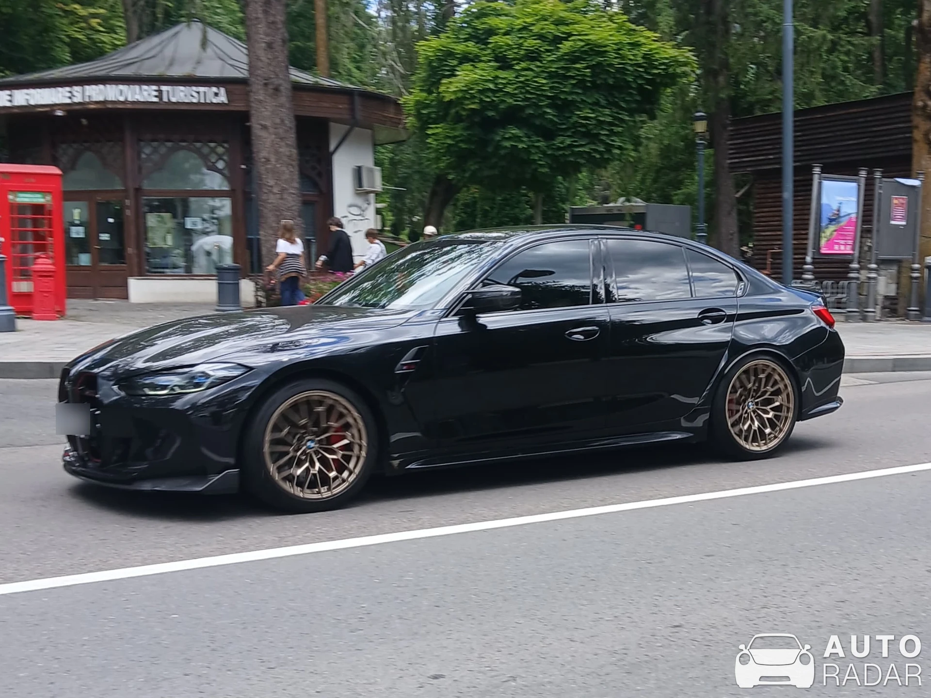 BMW M3 G80 CS spotted in Sinaia