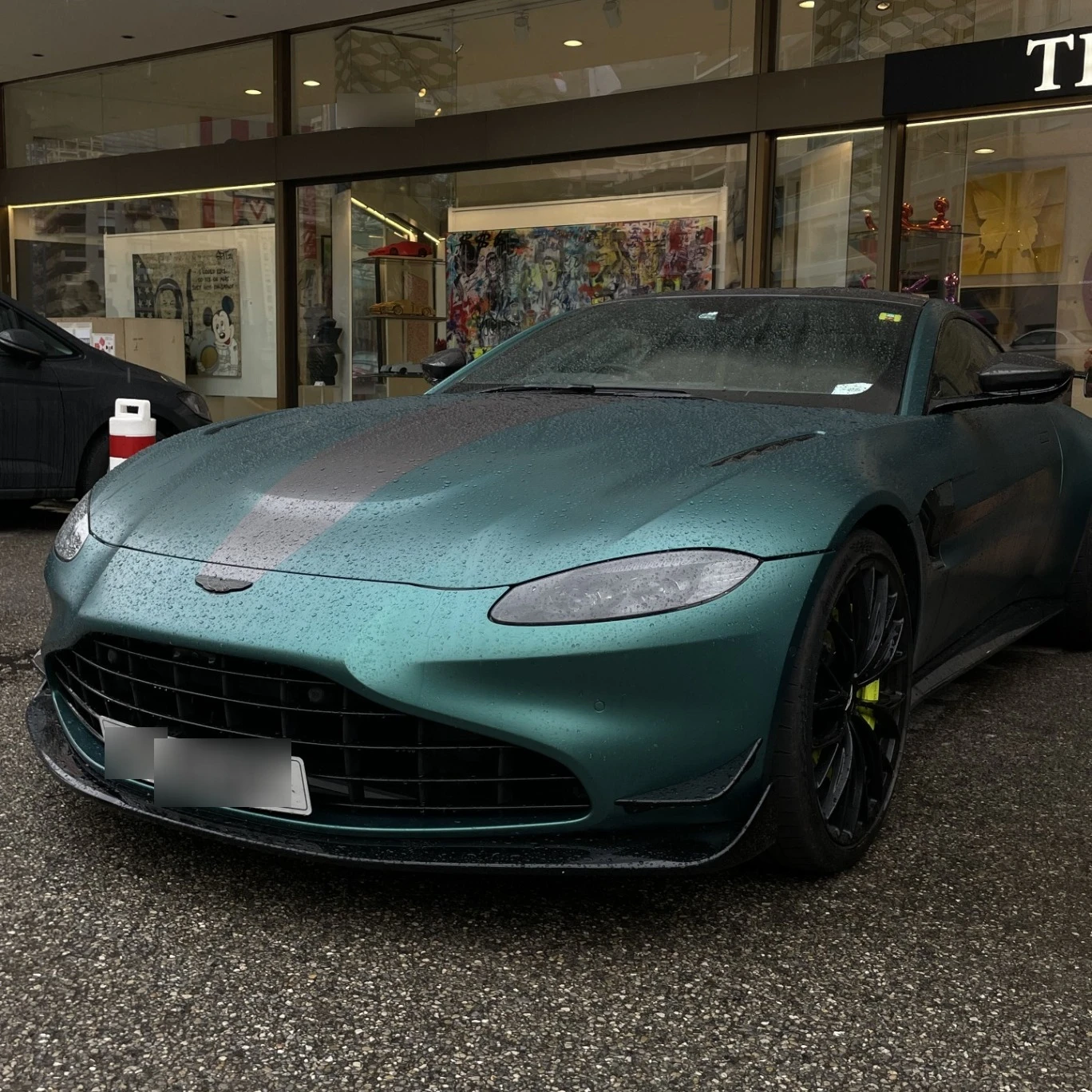 Aston Martin V8 Vantage spotted in , Monako