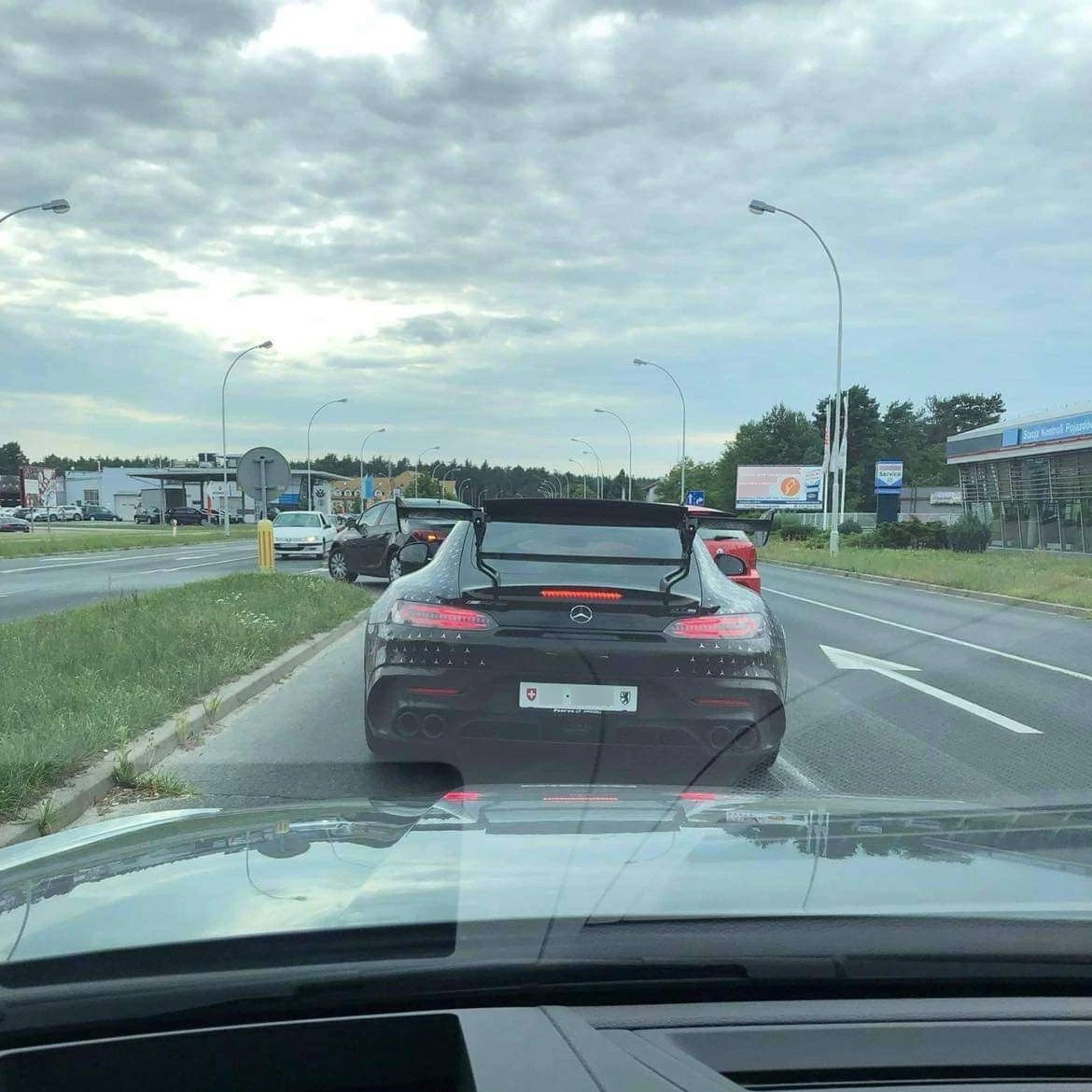 Mercedes-AMG GT Black Series Project One Edition C190 spotted in Stalowa Wola
