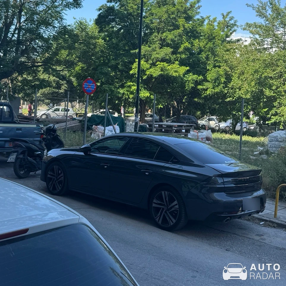 Peugeot 508 GT spotted in Thessaloniki