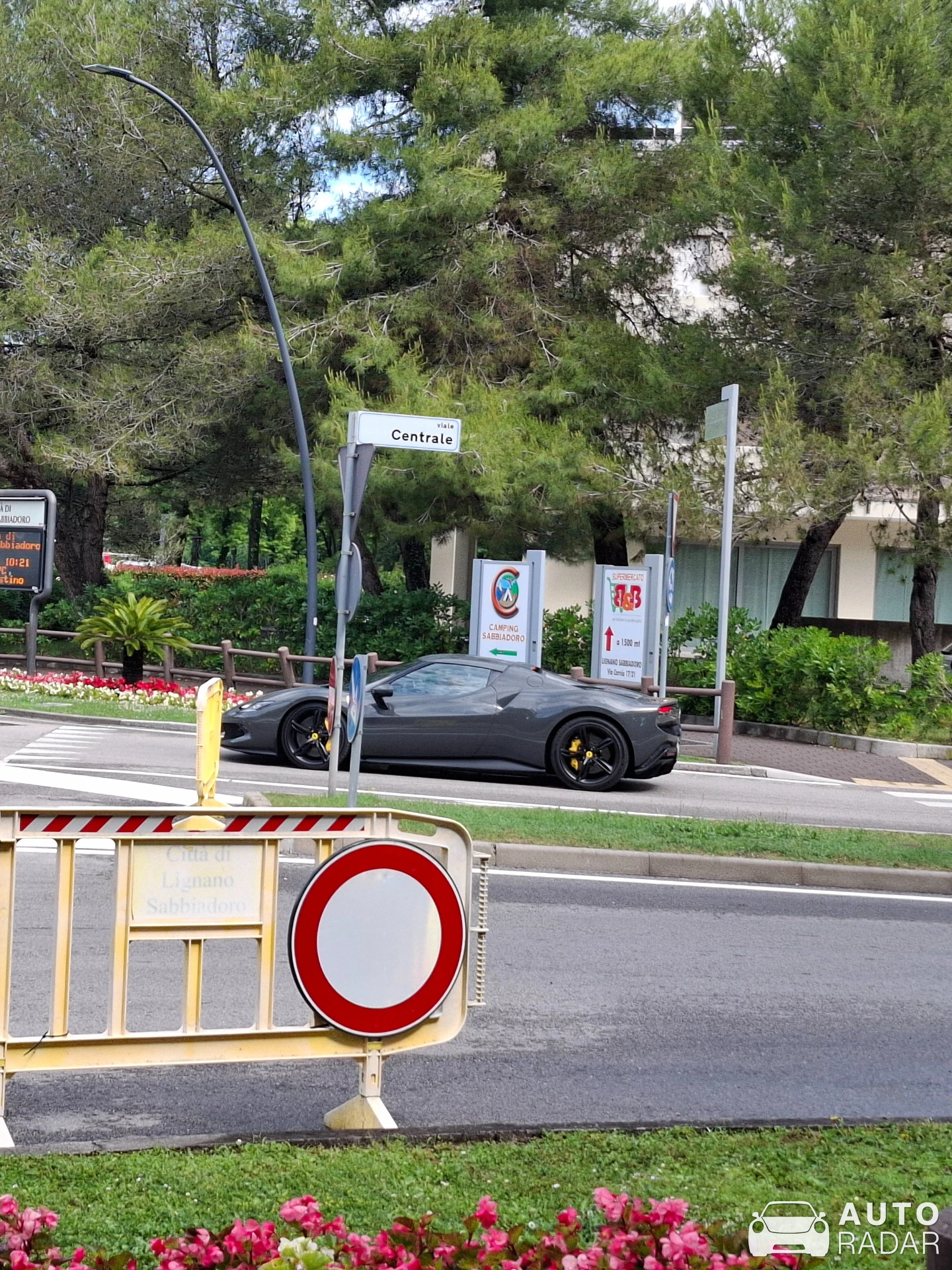 Ferrari 296 GTB spotted in Bibione