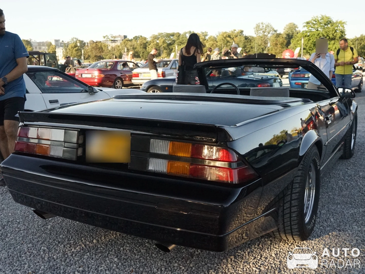 Chevrolet Camaro Z28 Convertible spotted in Varsova