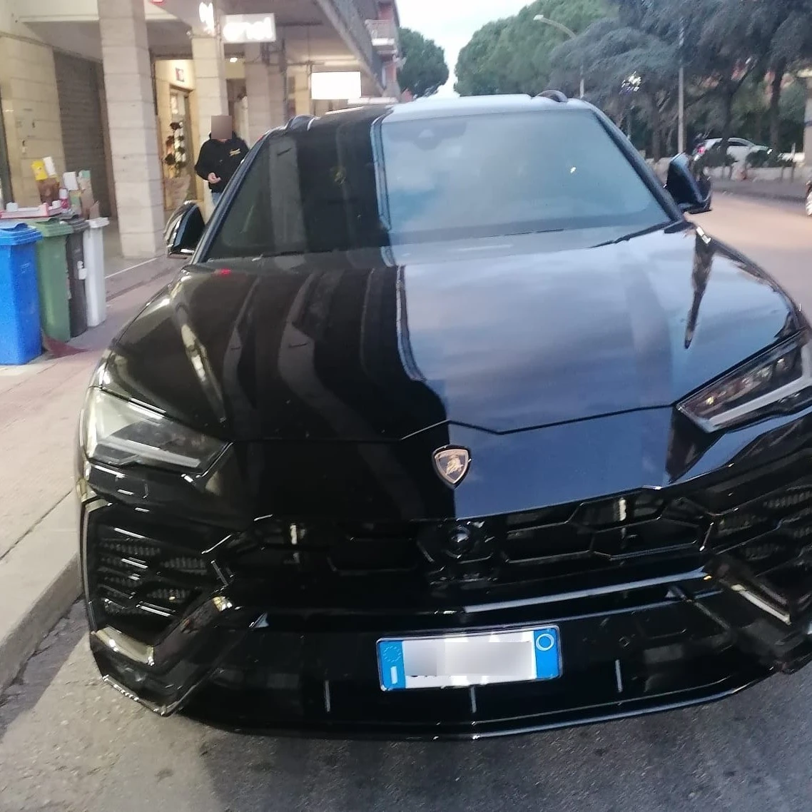 Lamborghini Urus spotted in Bovalino, Italy