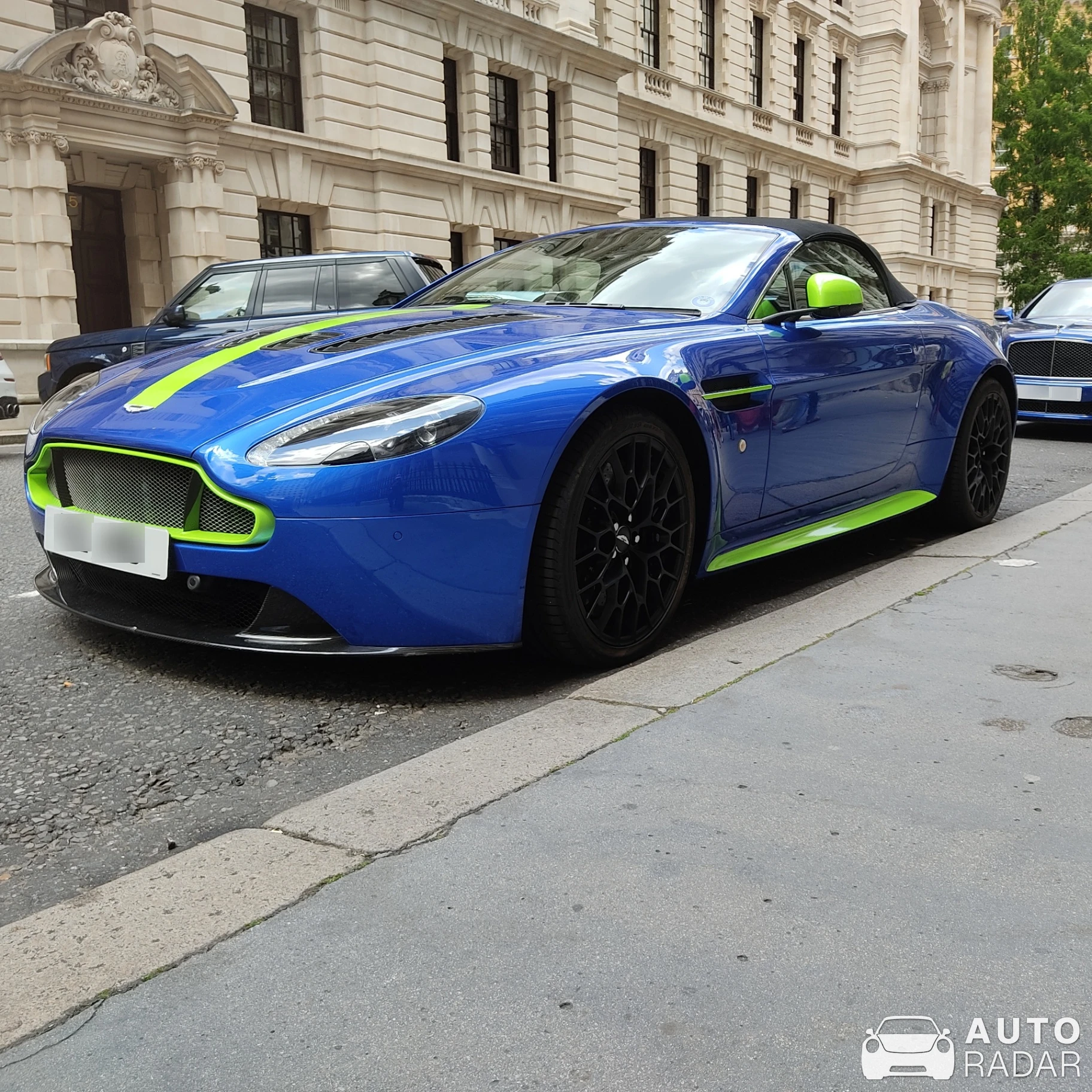 Aston Martin V12 Vantage S Roadster spotted in Greater London, United Kingdom