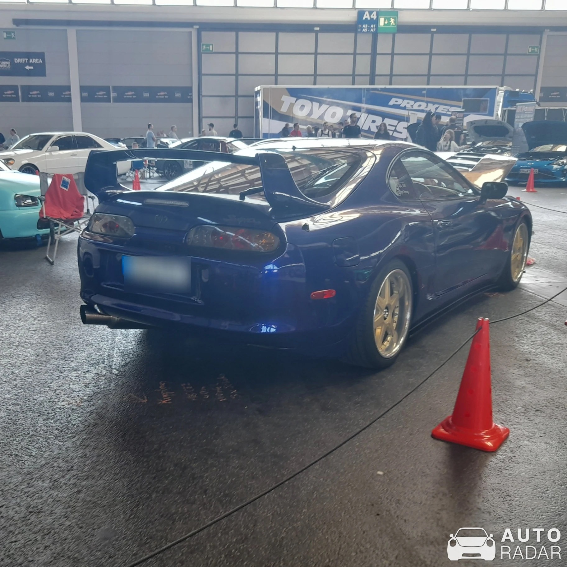 Toyota Supra spotted in Friedrichshafen, Germany