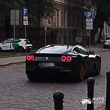 Ferrari 812 Superfast spotted in Rīga, Latvia