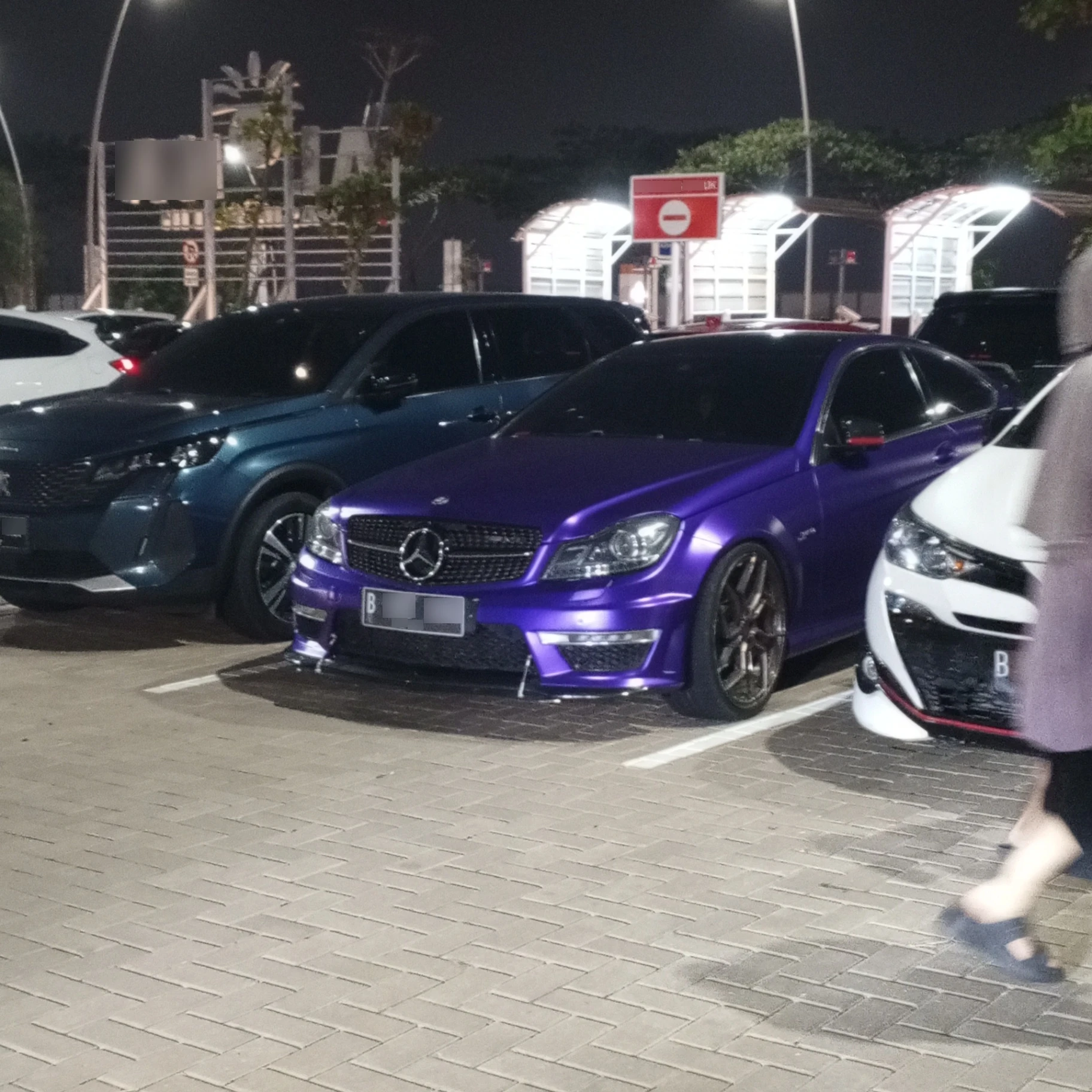 Mercedes-Benz C 63 AMG Coupé spotted in Kabupaten Tangerang, Indonesia