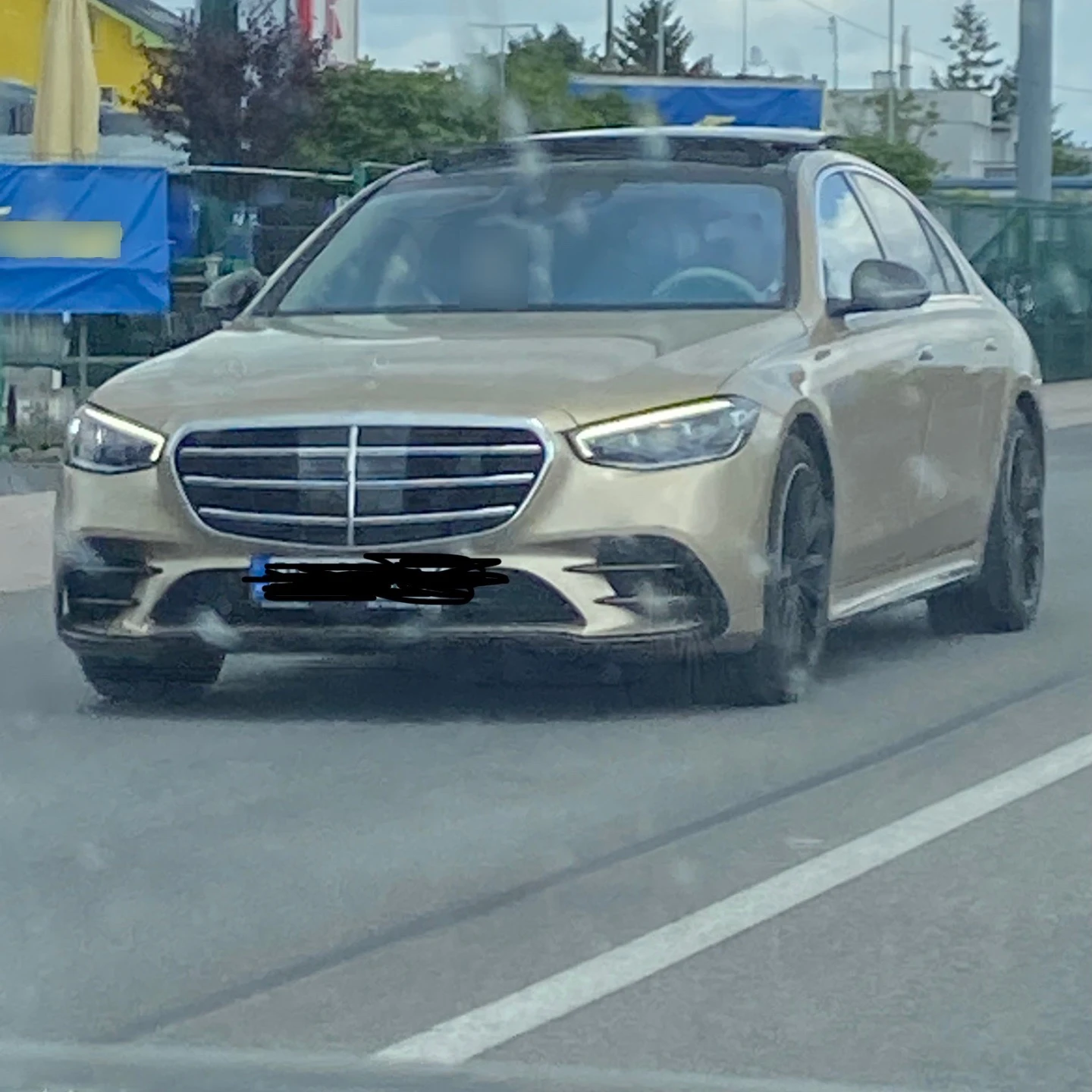 Mercedes-Benz S-Klasse W223 spotted in Komárno, Slovensko