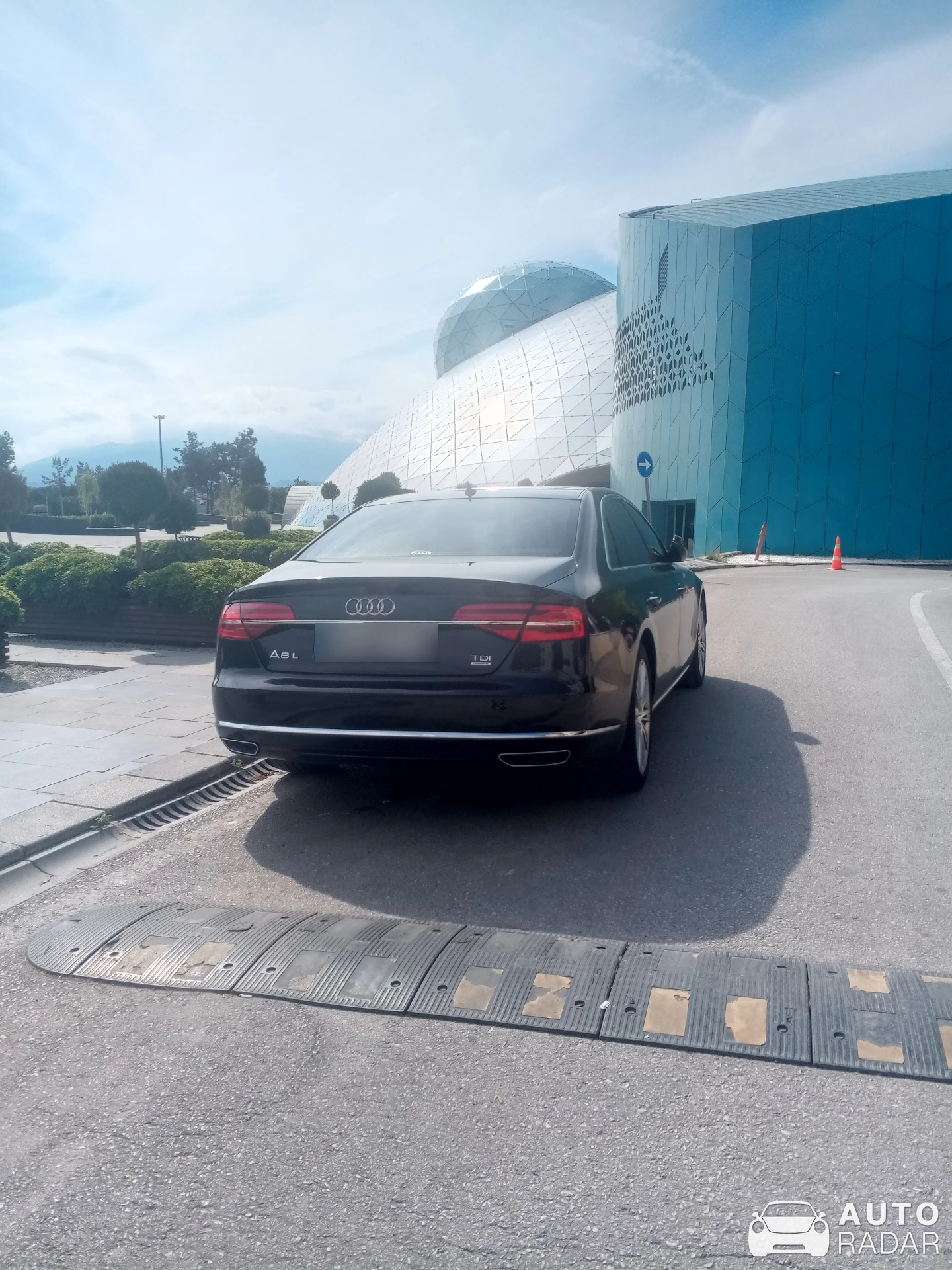 Audi A8 spotted in Pamukkale