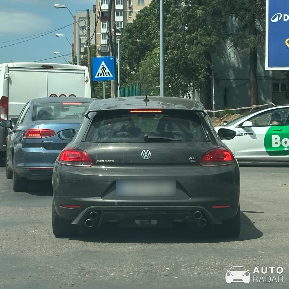 Volkswagen Scirocco spotted in București