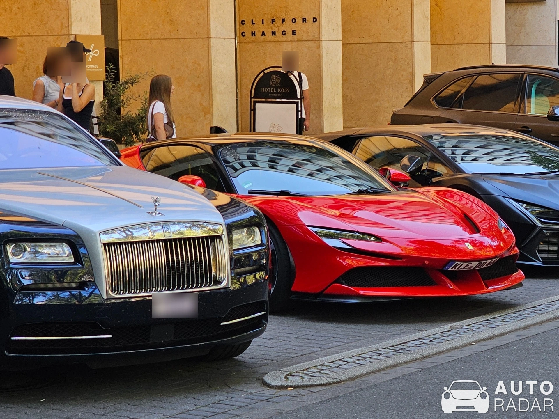 Ferrari SF90 Stradale spotted in Düsseldorf