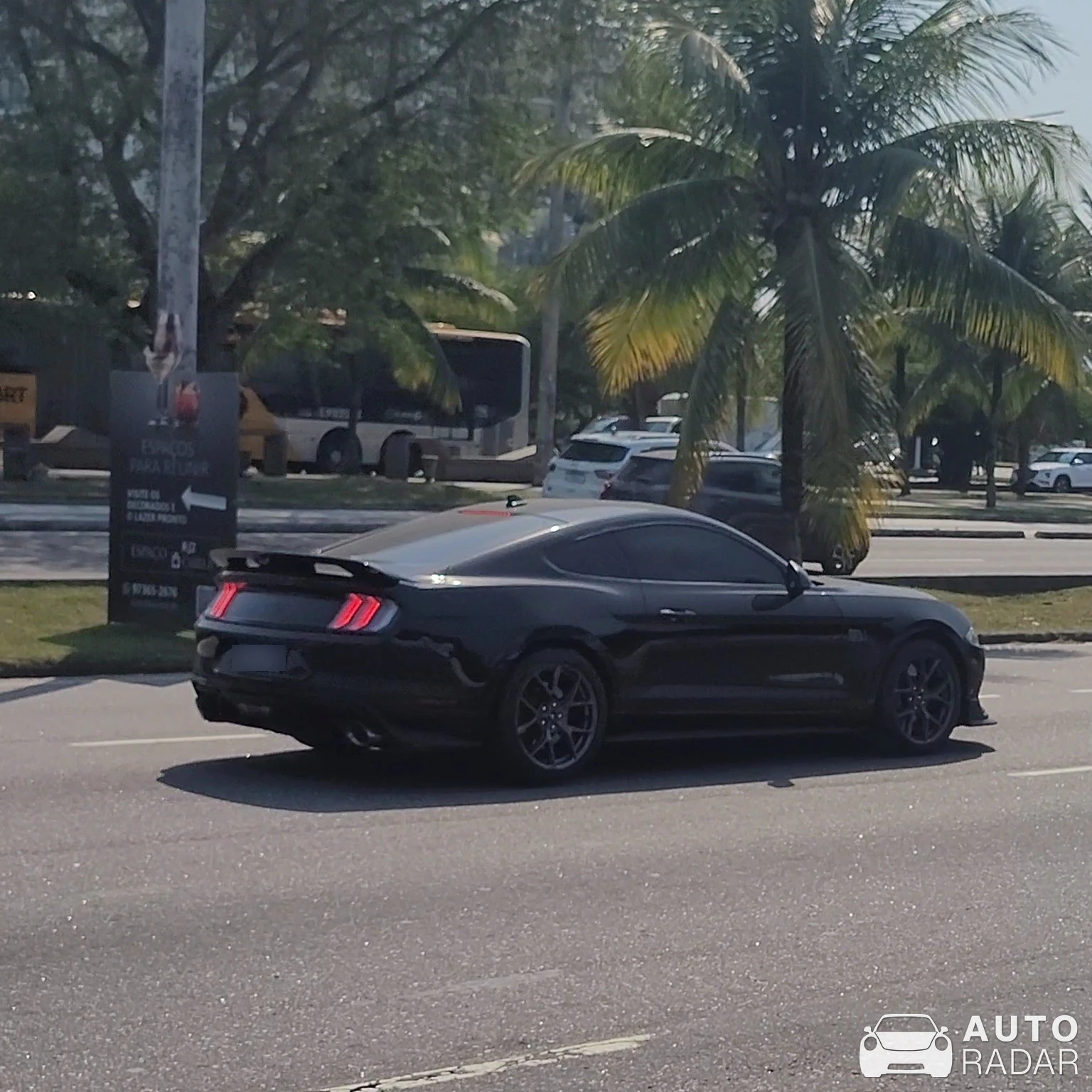 Ford Mustang Mach 1 S550 spotted in Barra da Tijuca, Brazil
