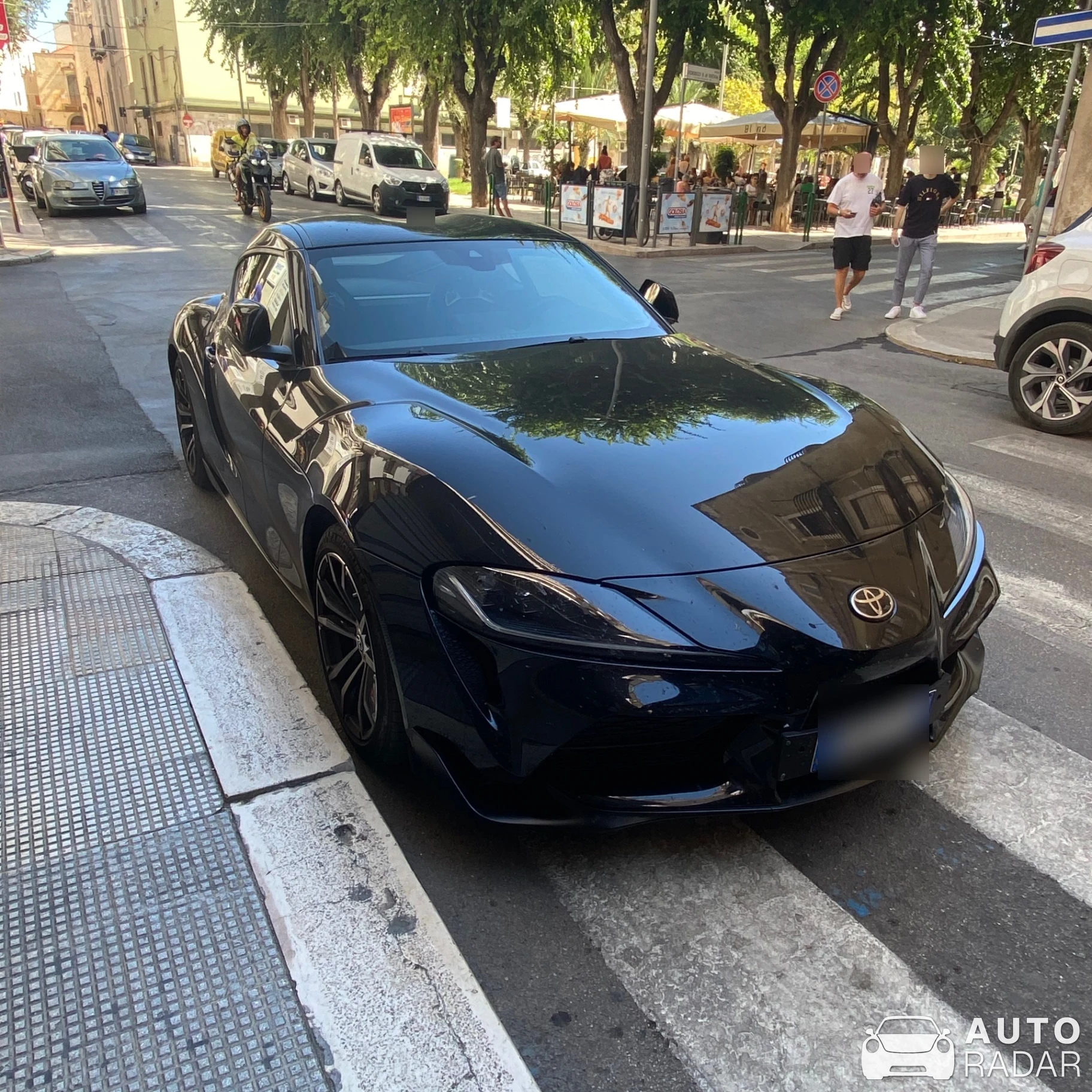 Toyota Supra spotted in Barletta, Italy