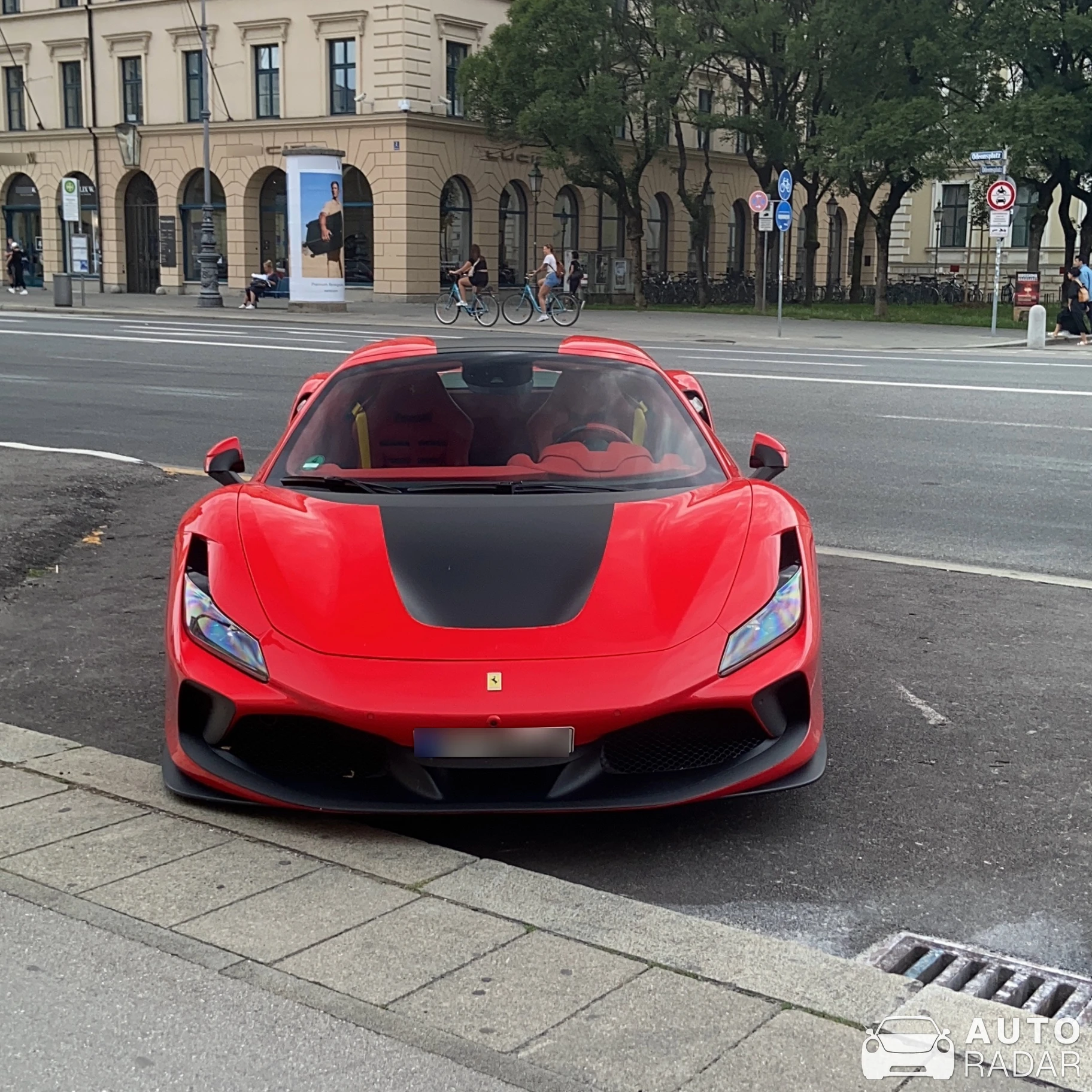 Ferrari F8 Spider spotted in Munich, Germany