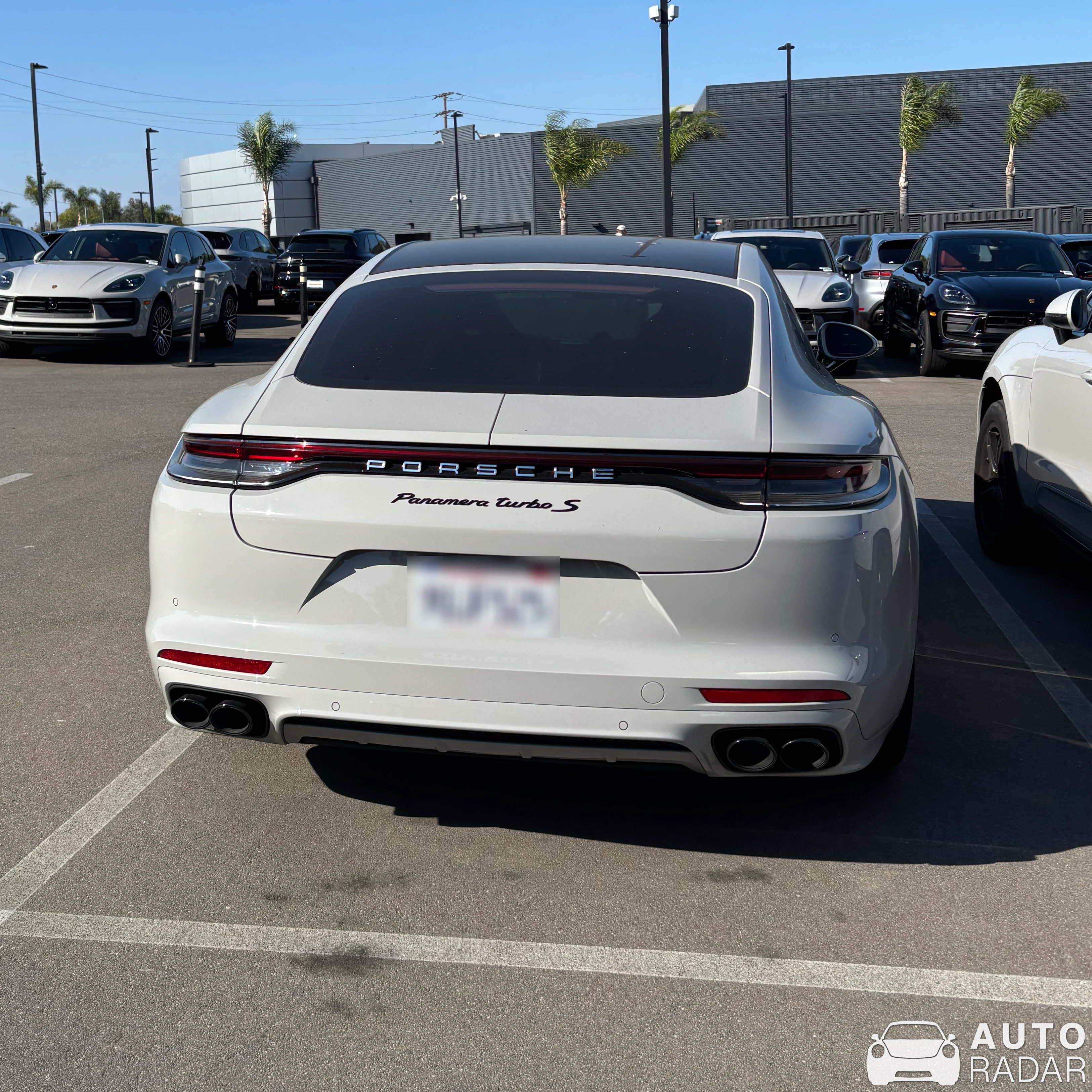 Porsche 972 Panamera Turbo S spotted in Long Beach
