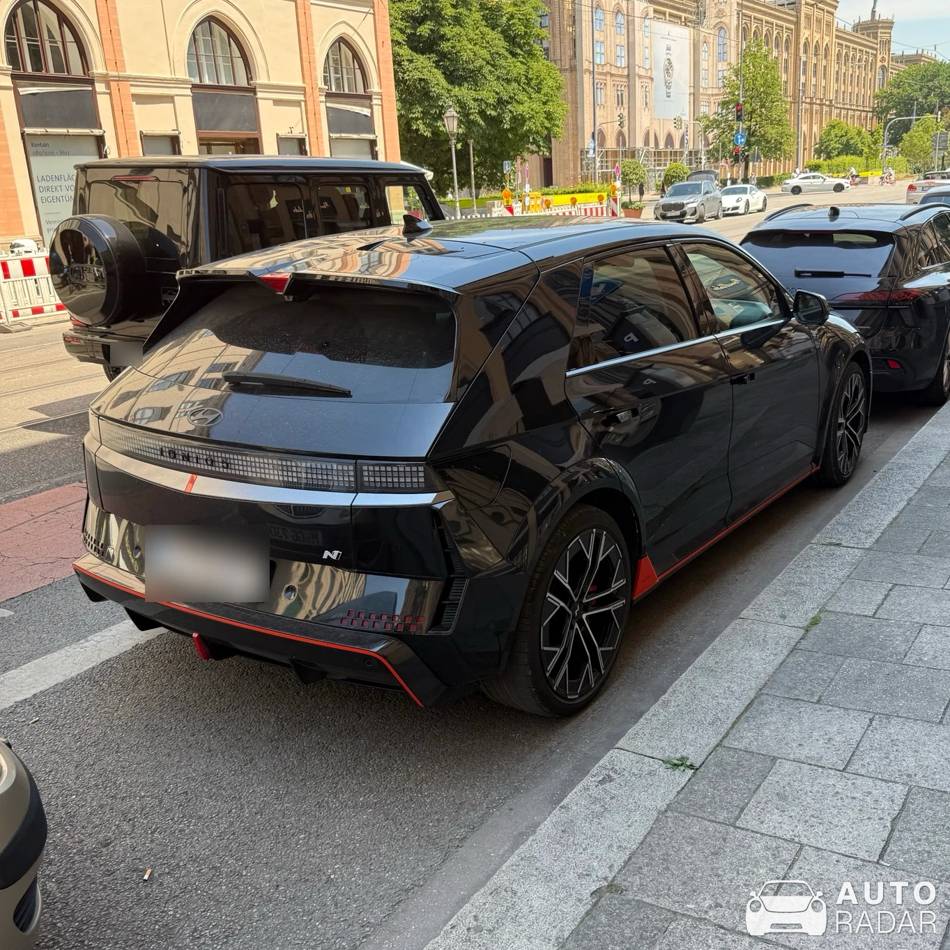 Hyundai Ioniq 5 N spotted in München
