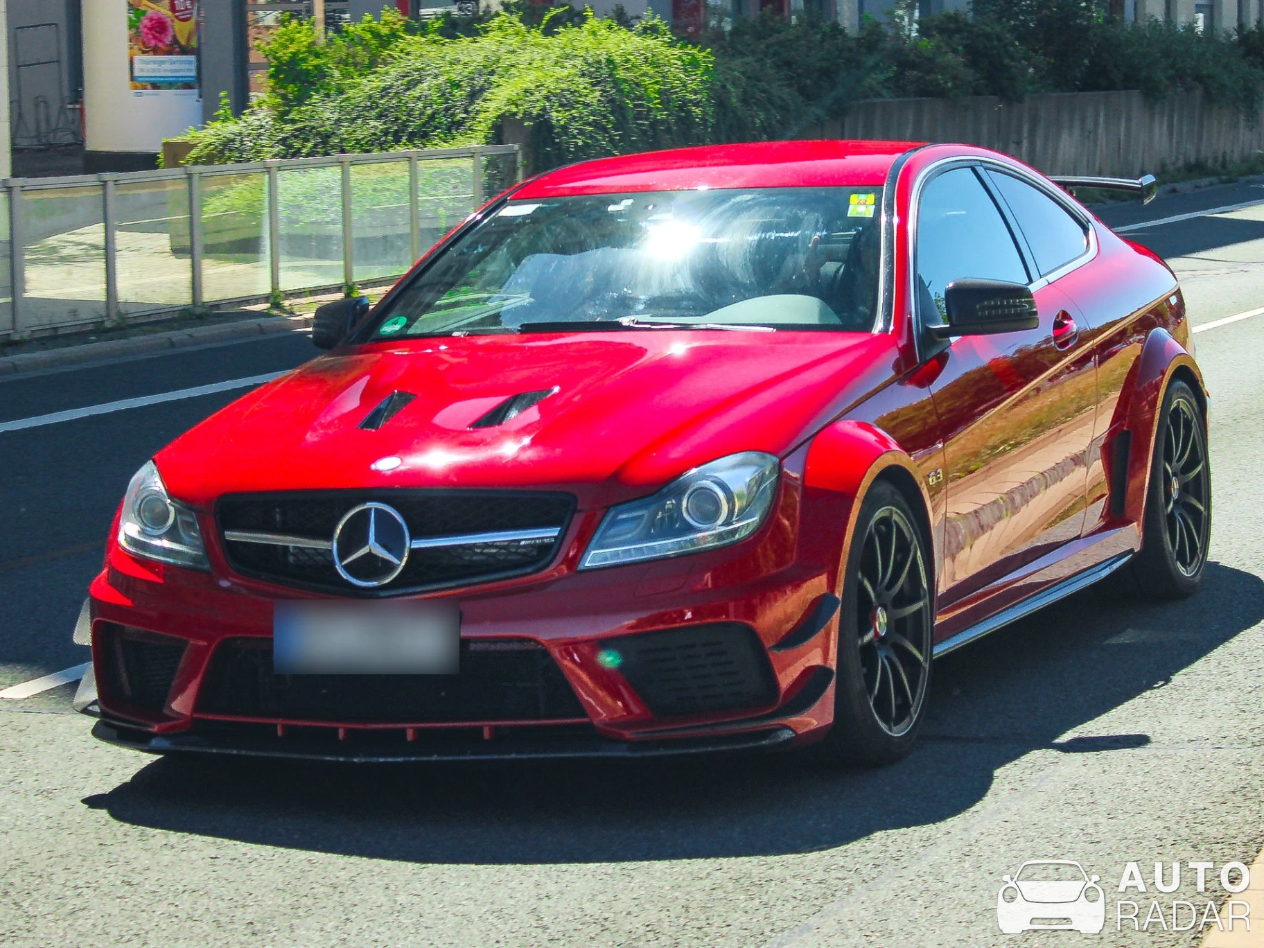 Mercedes-Benz C 63 AMG Coupé Black Series spotted in Erfurt, Germany