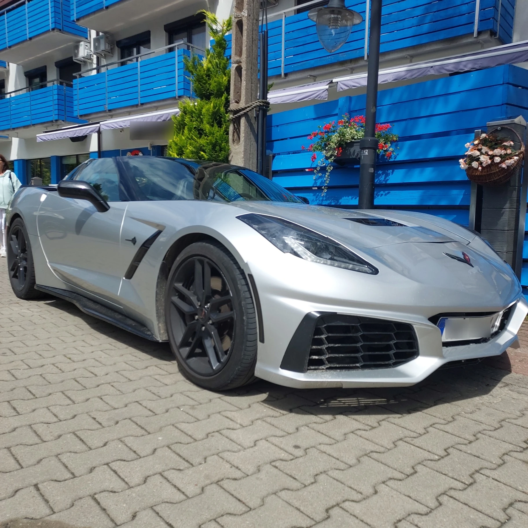 Chevrolet Corvette C7 ZR1 Convertible spotted in Jastrzębia Góra, Poland