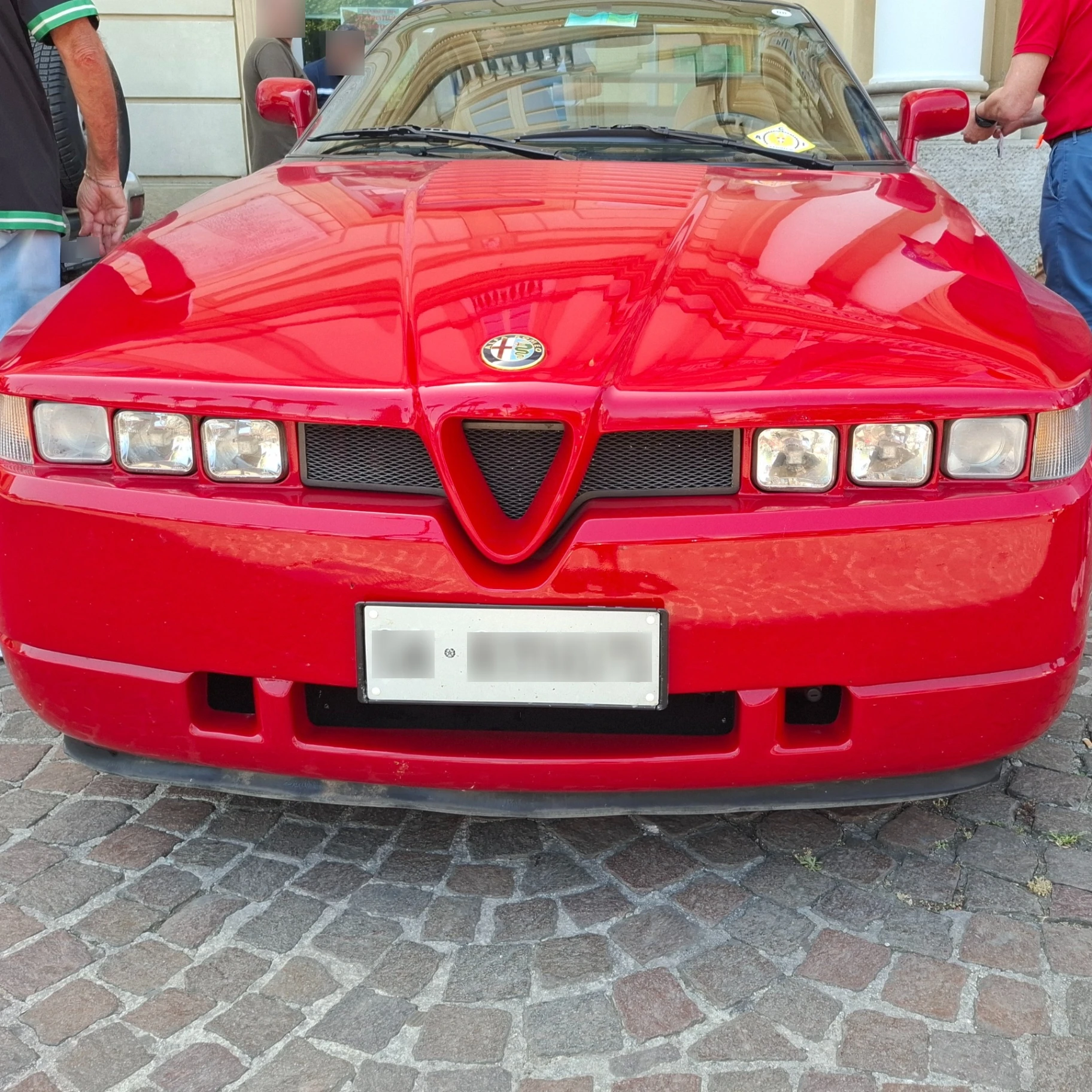 Alfa Romeo SZ spotted in Pompei, Italy