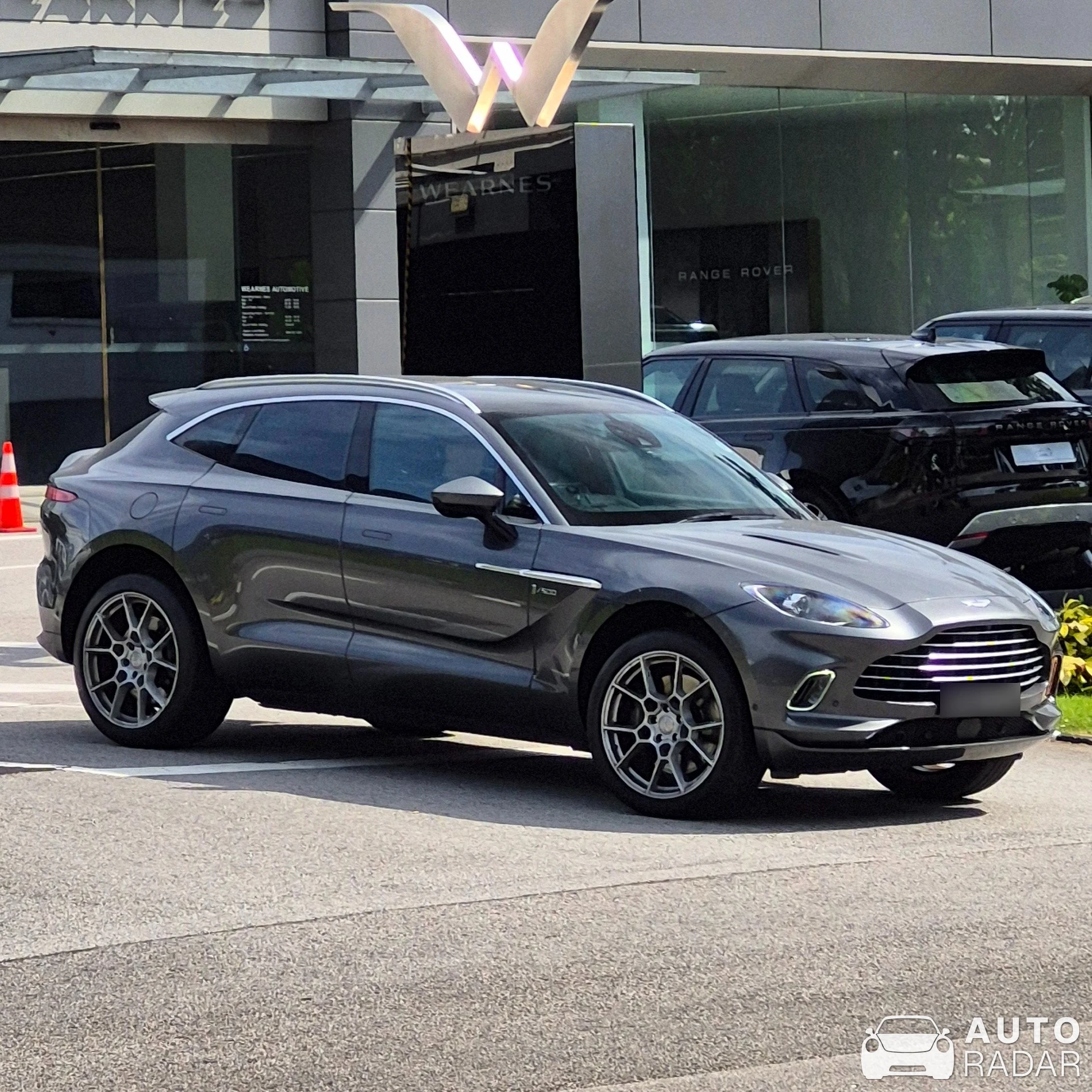 Aston Martin DBX 1913 Edition 1/500 spotted in Singapore