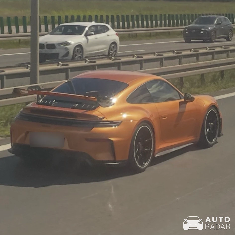 Porsche 992 GT3 MkI spotted in Rozalin