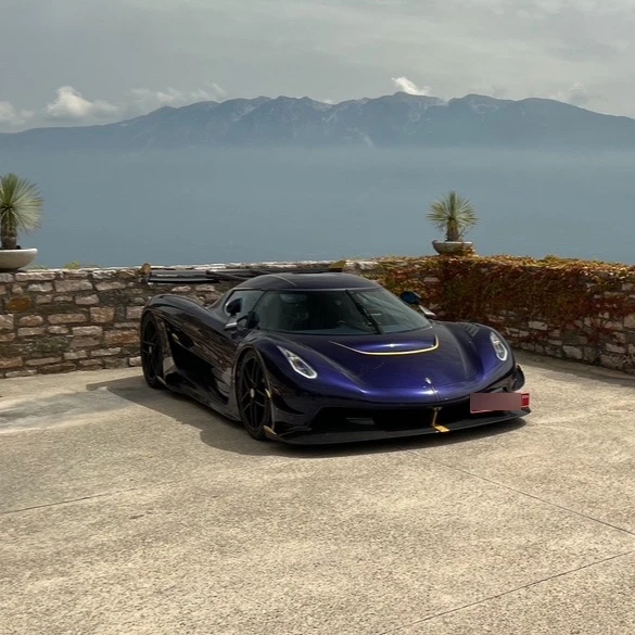 Koenigsegg Jesko spotted in Tés, Hungary