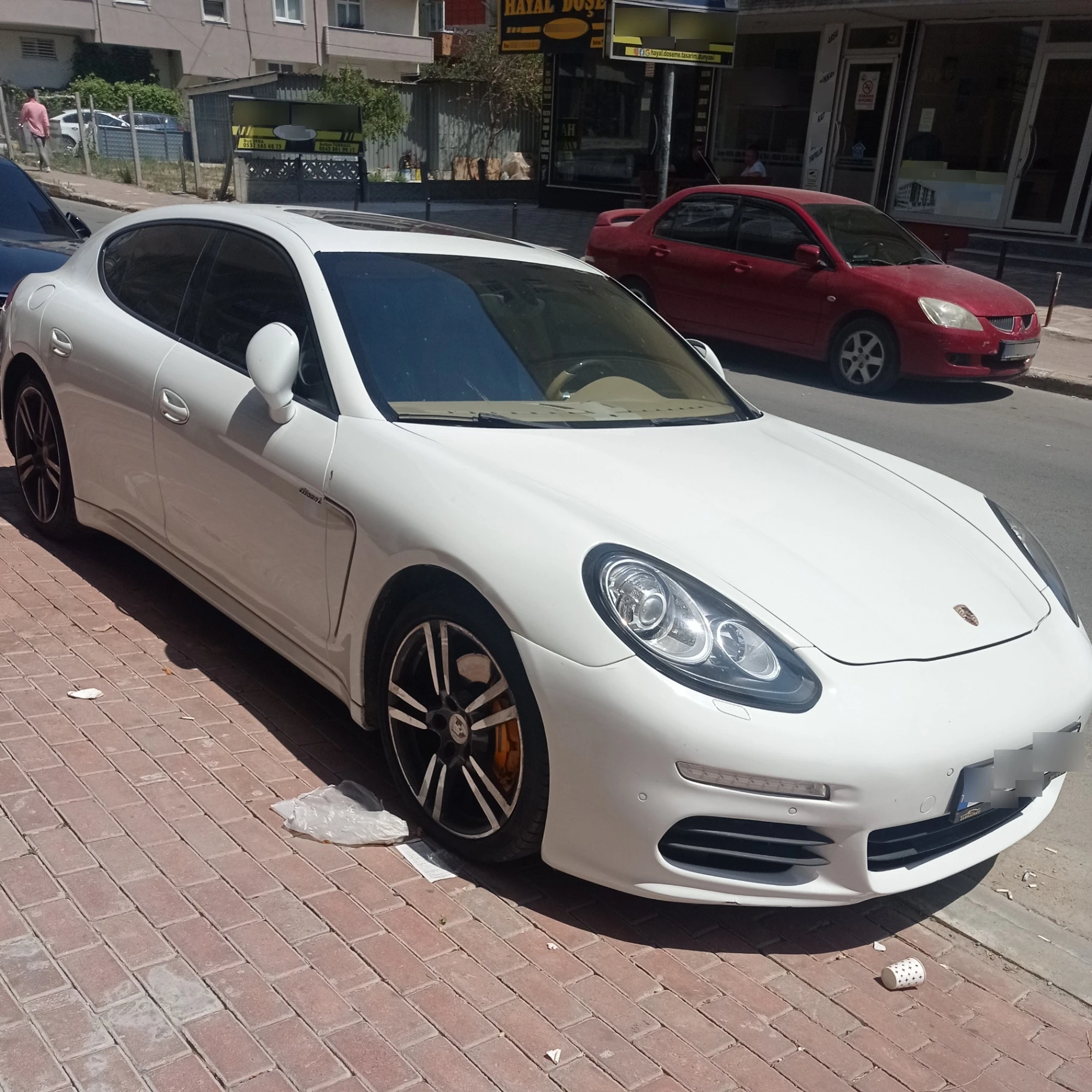 Porsche Panamera spotted in Kapaklı, Türkiye