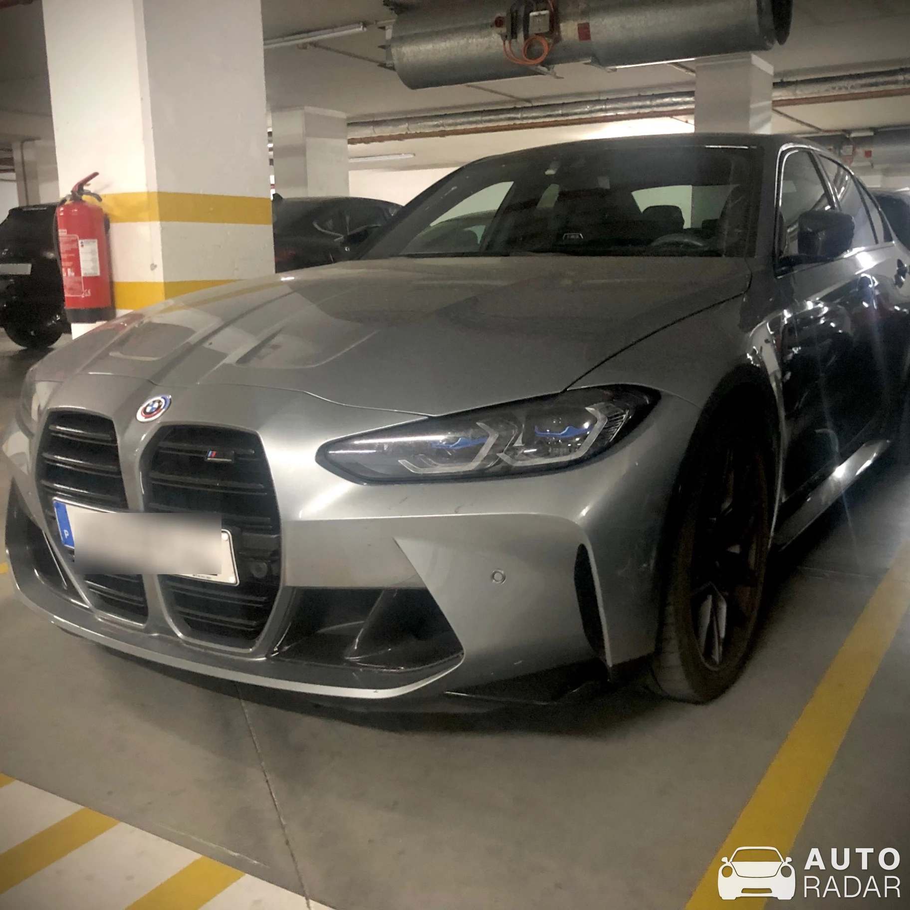 BMW M3 G80 Sedan Competition spotted in Albufeira, Portugal