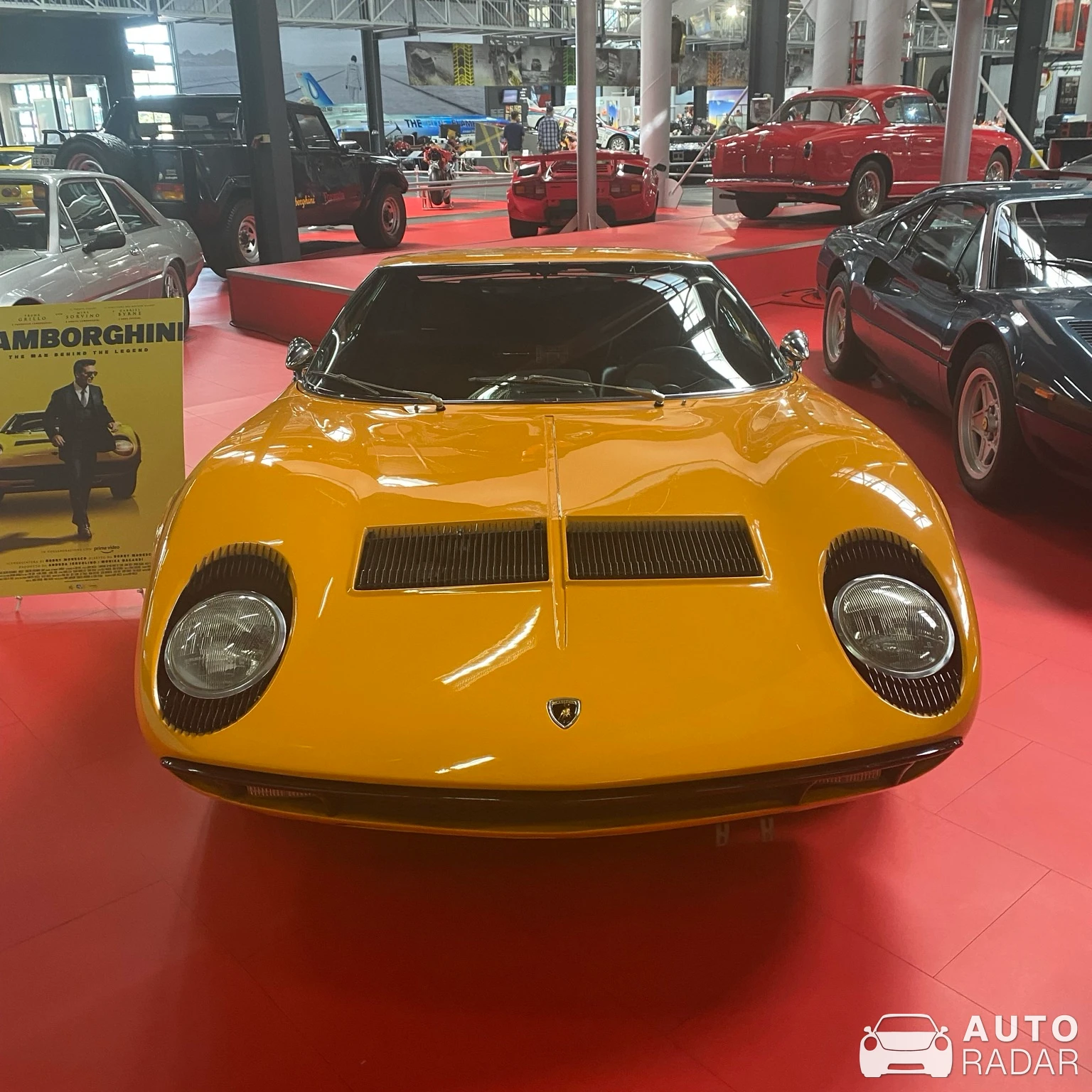 Lamborghini Miura P400 spotted in Sinsheim
