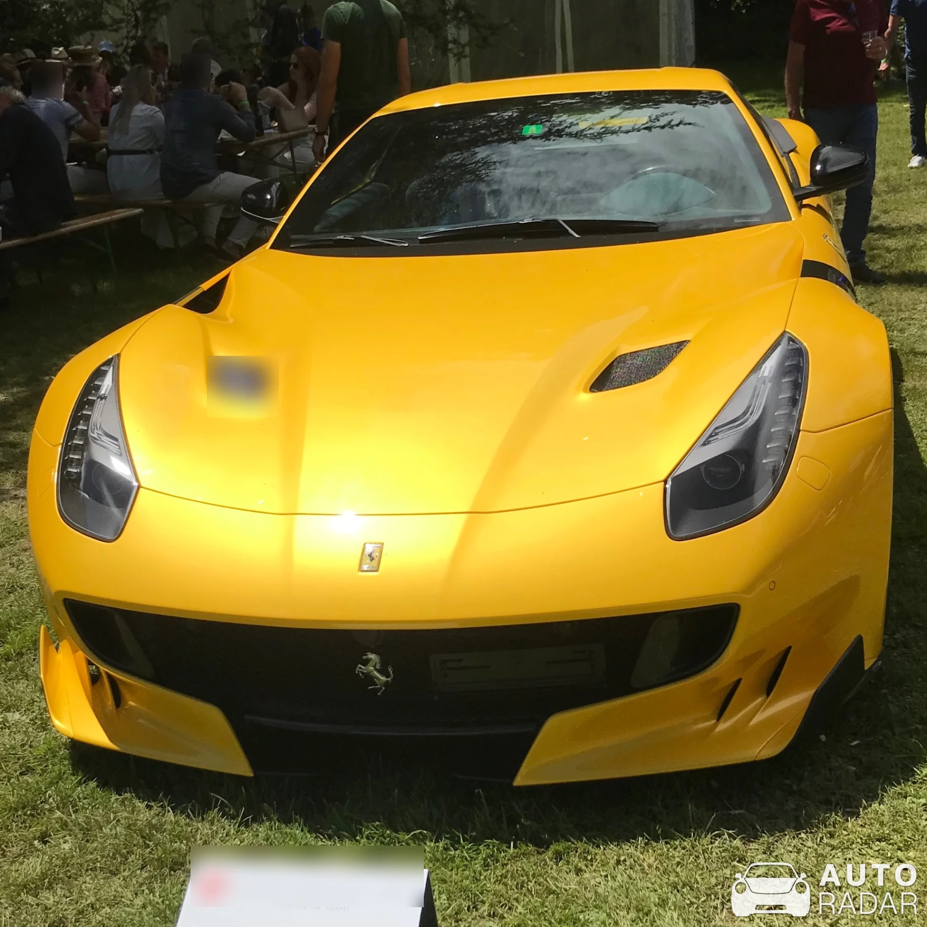 Ferrari F12tdf spotted in Coppet, Switzerland