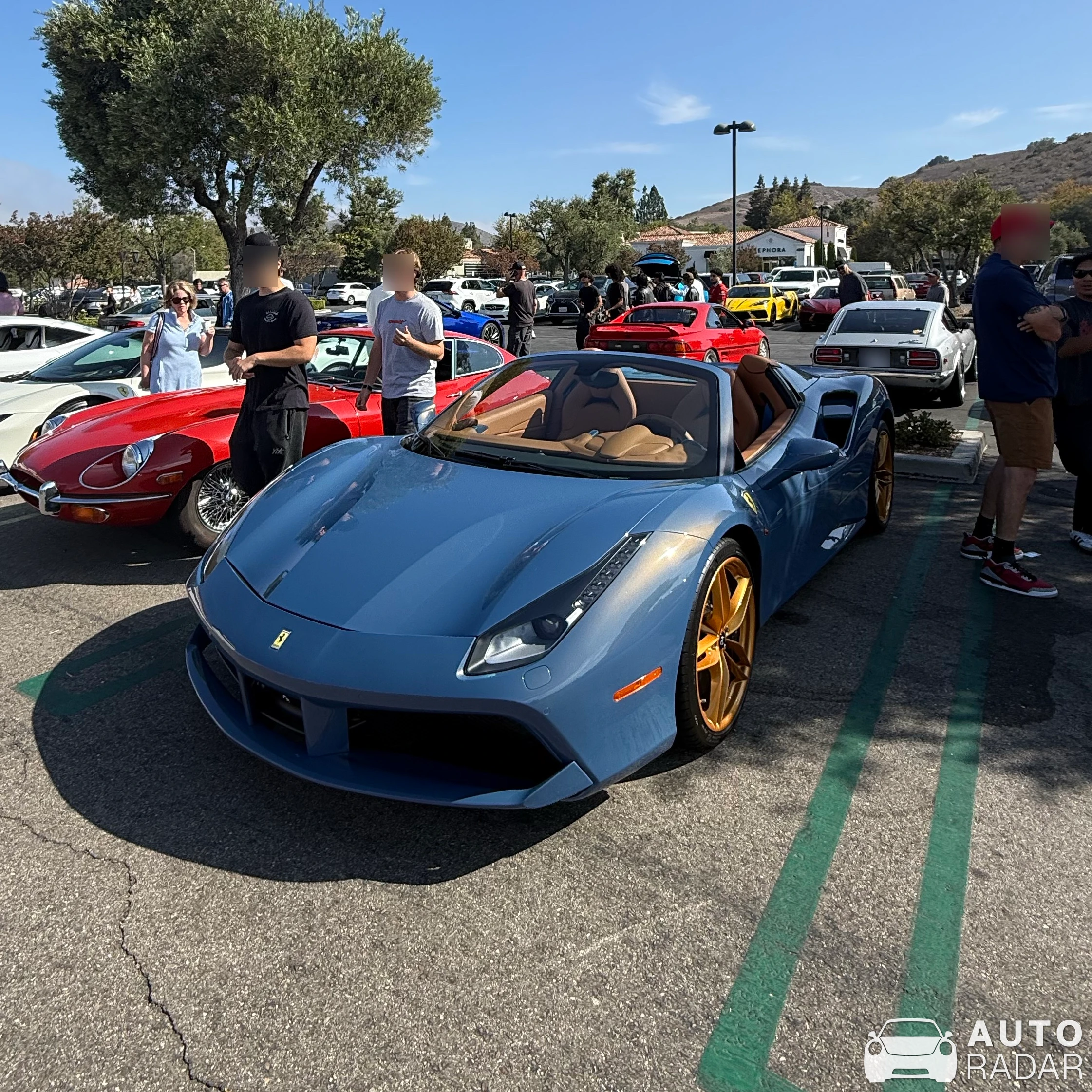 Ferrari 488 spotted in Thousand Oaks