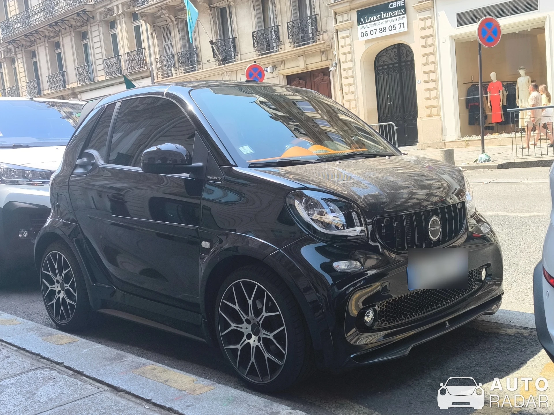 Smart Fortwo Mansory spotted in Paris