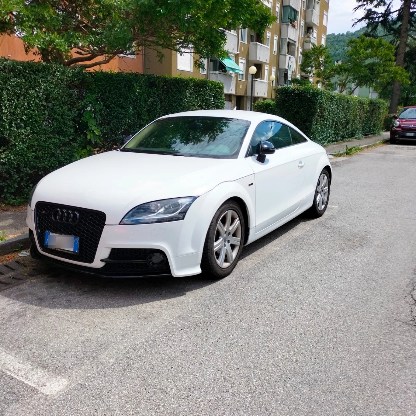 Audi TT spotted in Domodossola, Italia