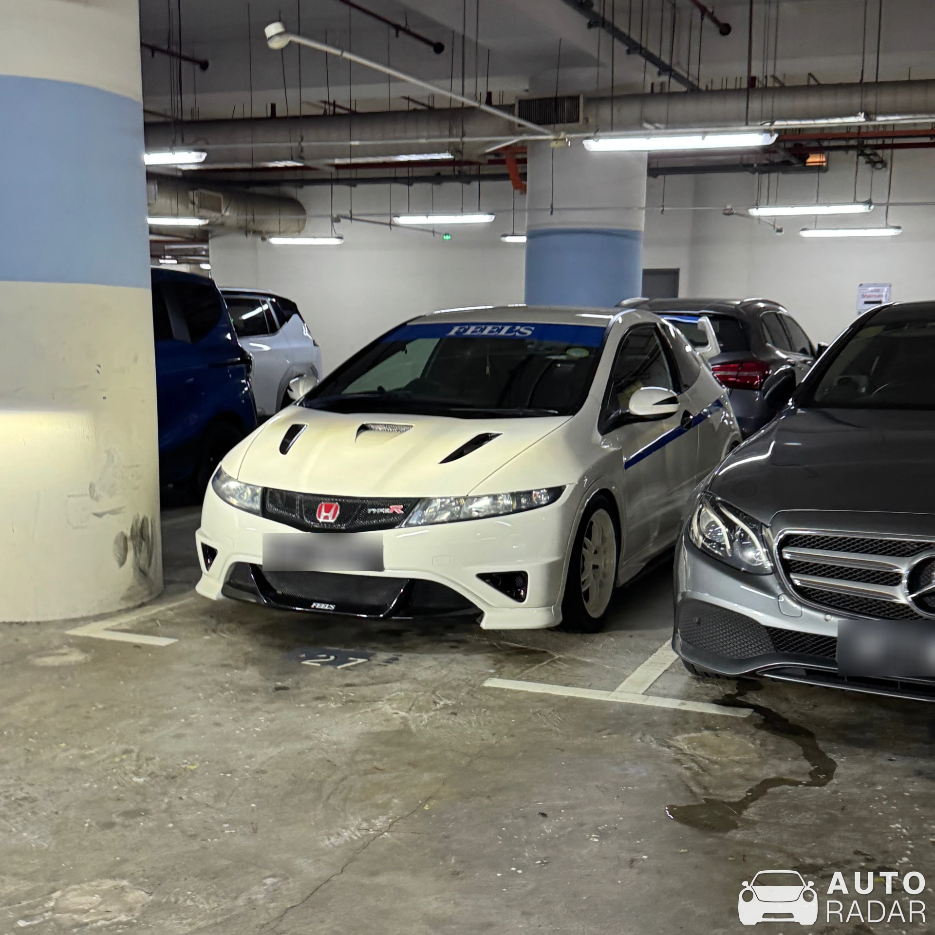 Honda Civic Type R FN2 spotted in Singapore