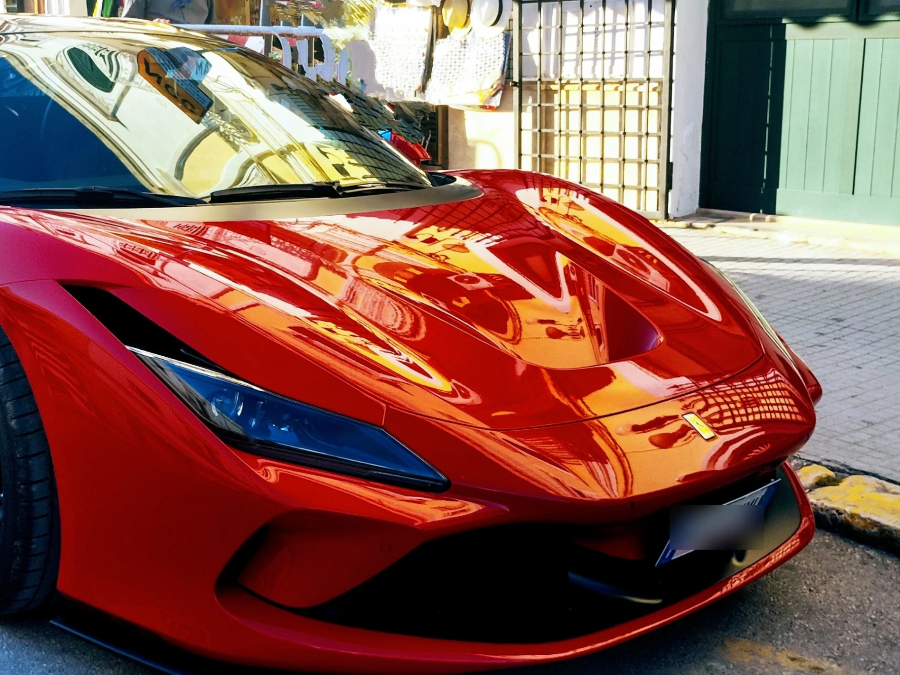 Ferrari F8 Tributo spotted in Polignano a Mare, Italy