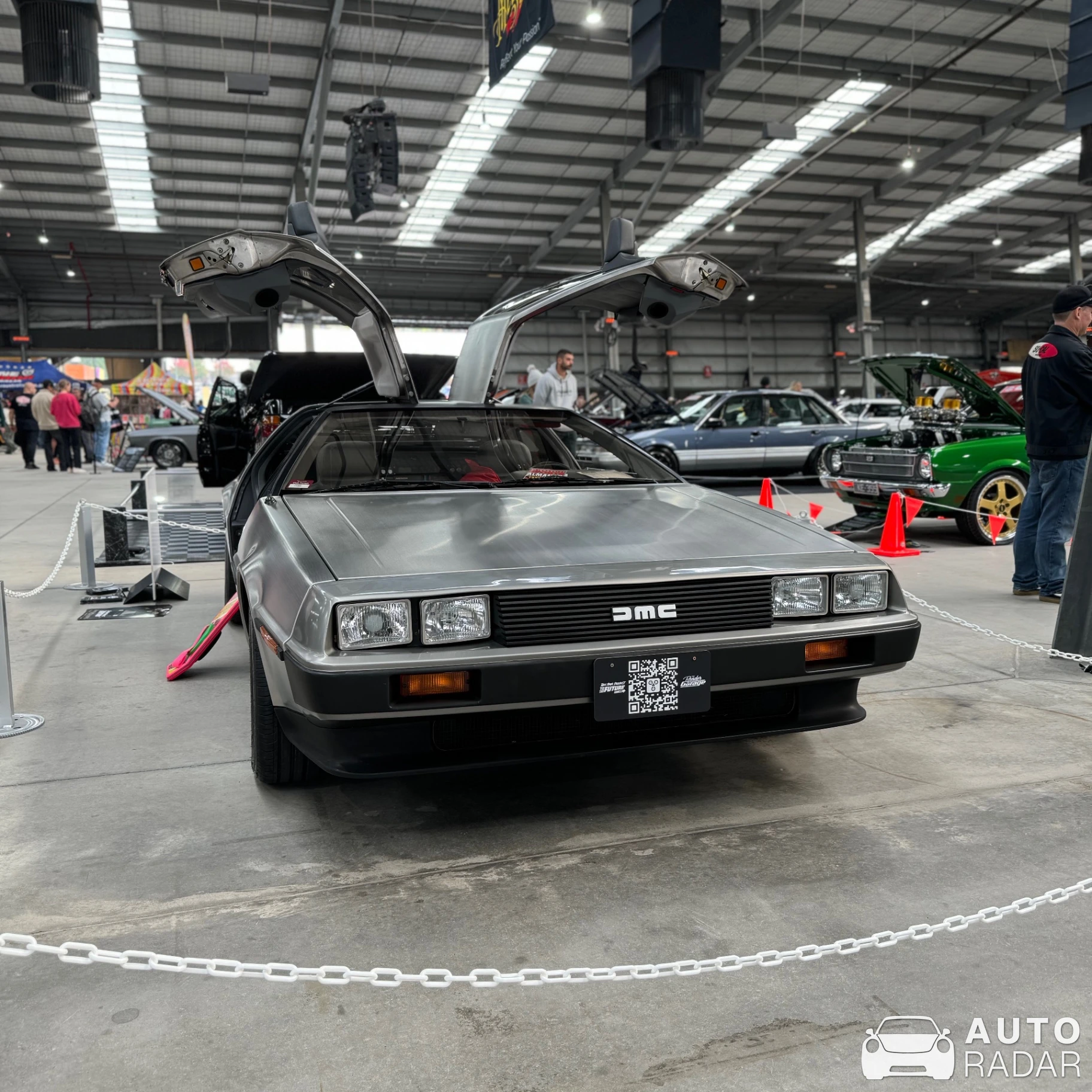 DeLorean DMC-12 spotted in Ascot Vale, Australia